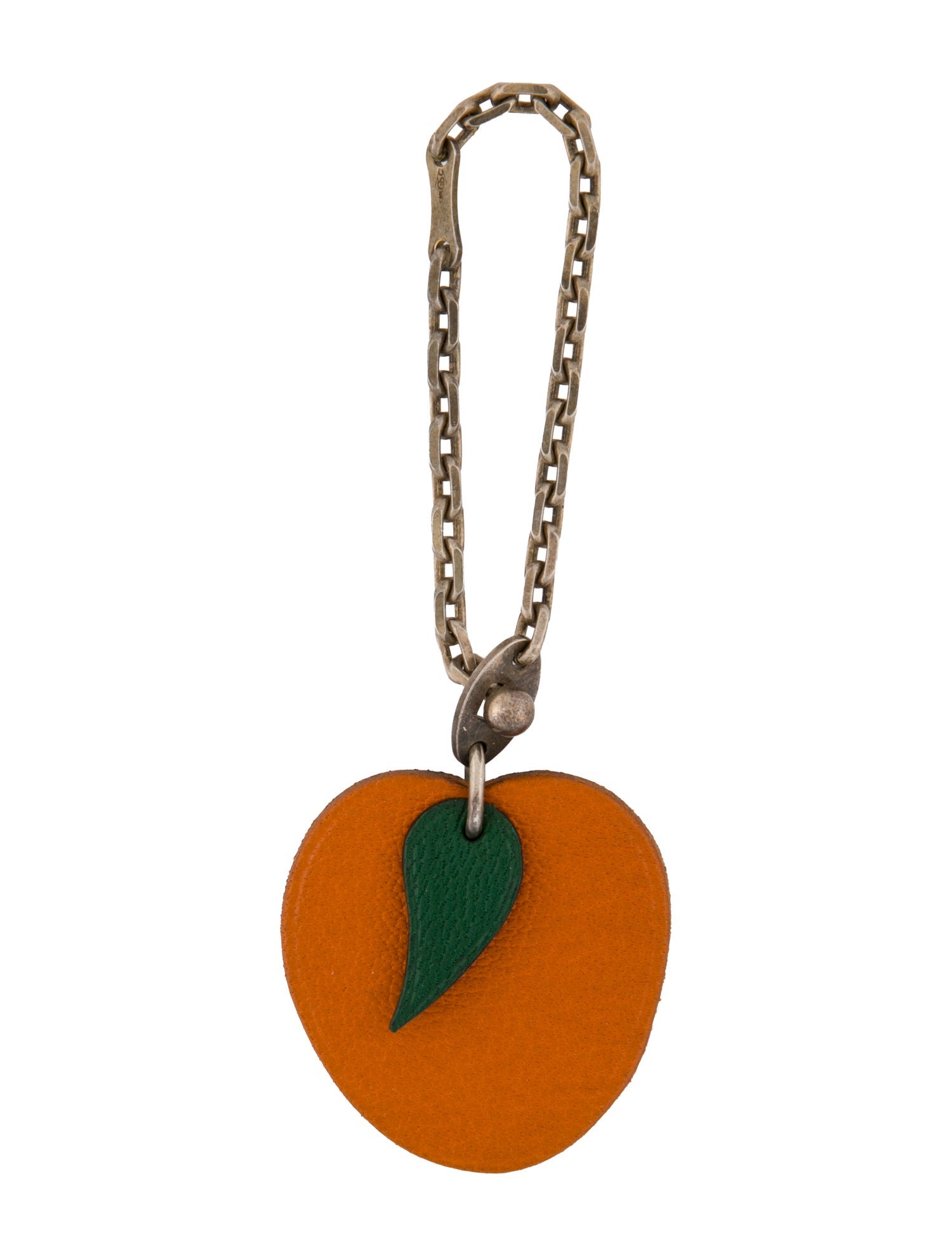 Hermès Apricot Bag Charm