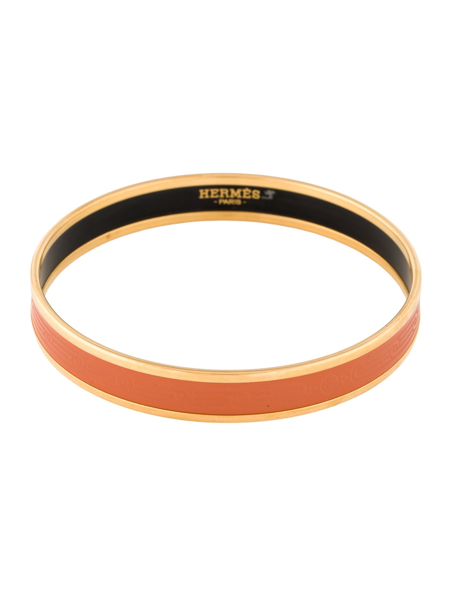 Hermès Vintage Narrow Enamel Bangle