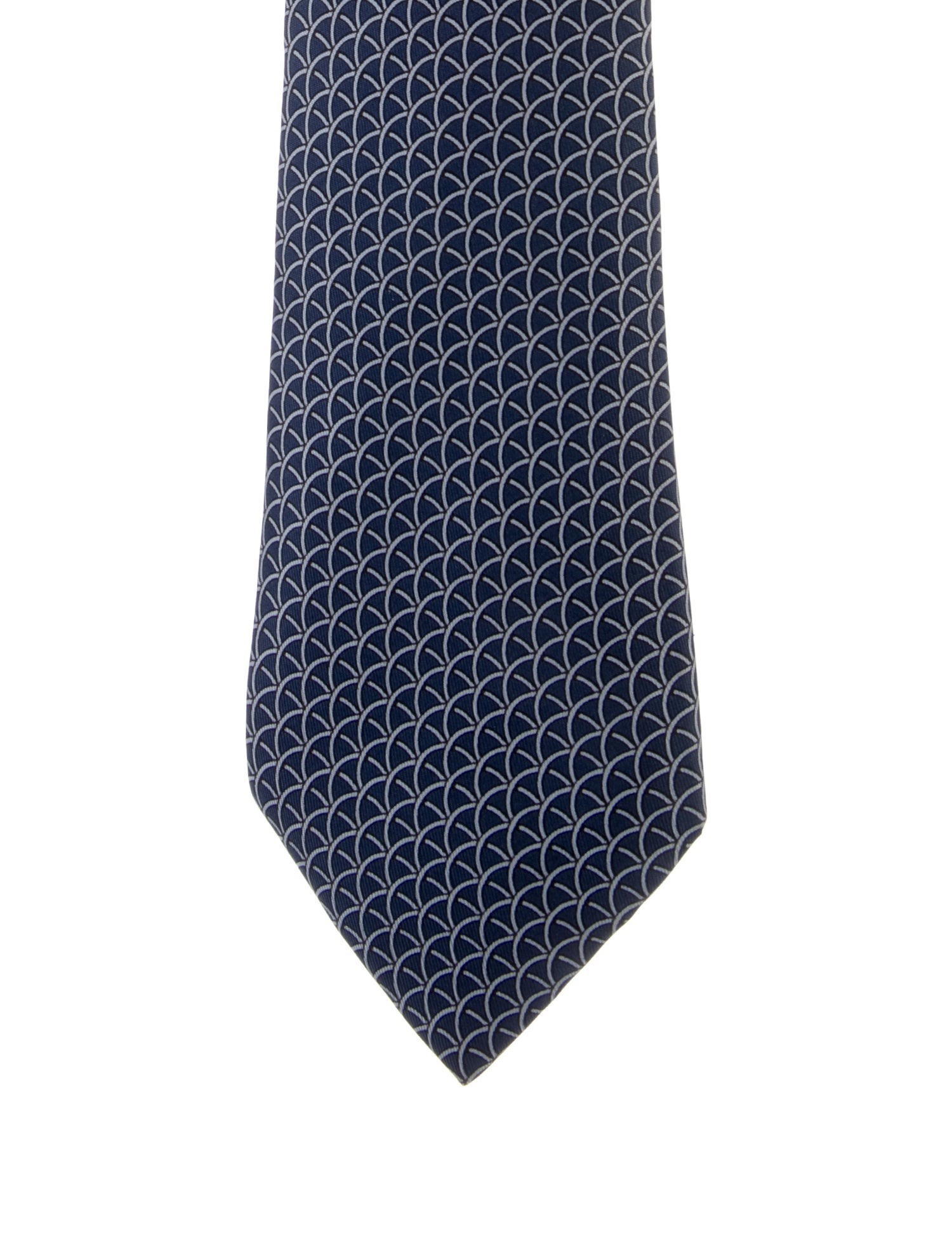 Hermès Silk Pattern Tie