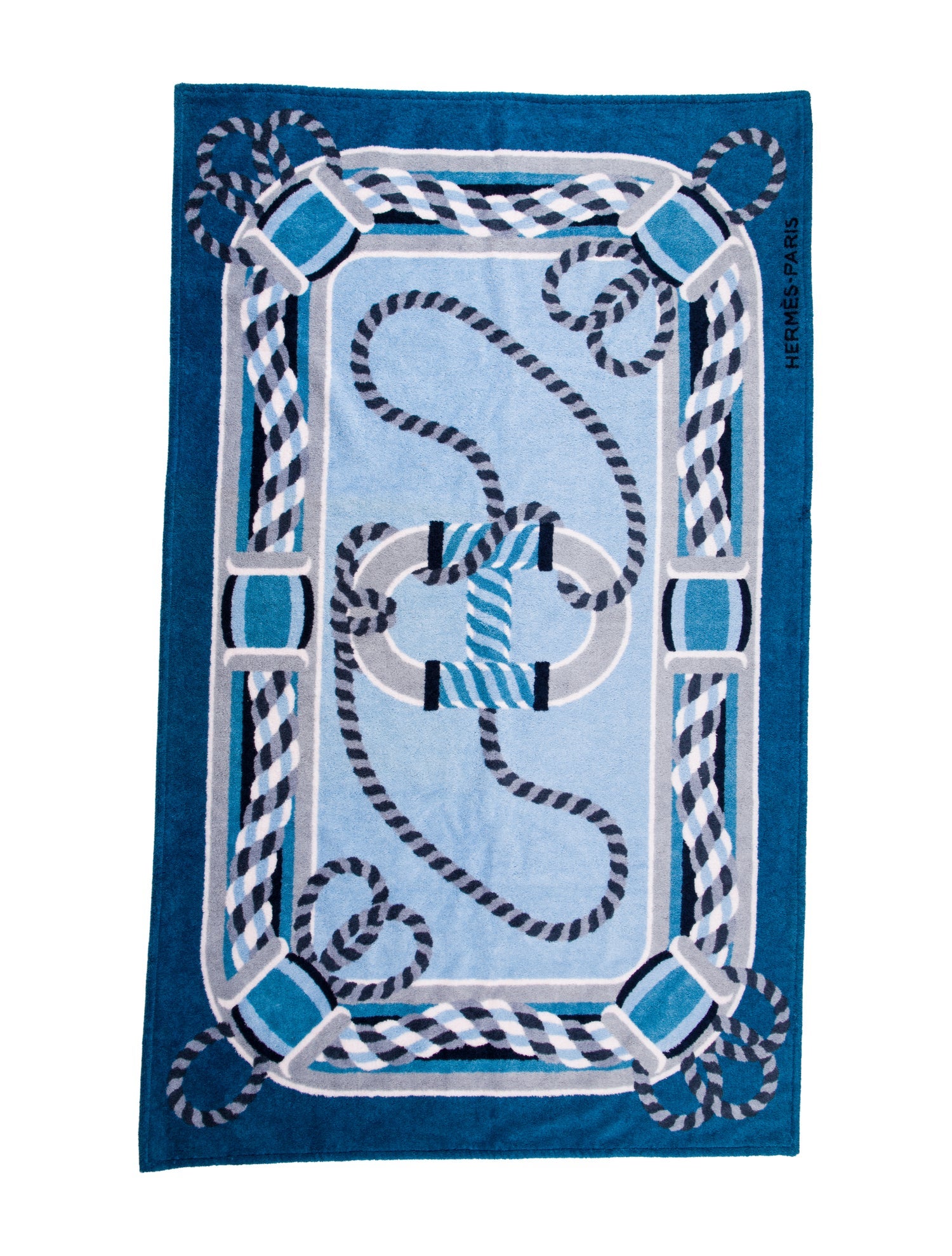 Hermès Canoe H Beach Towel