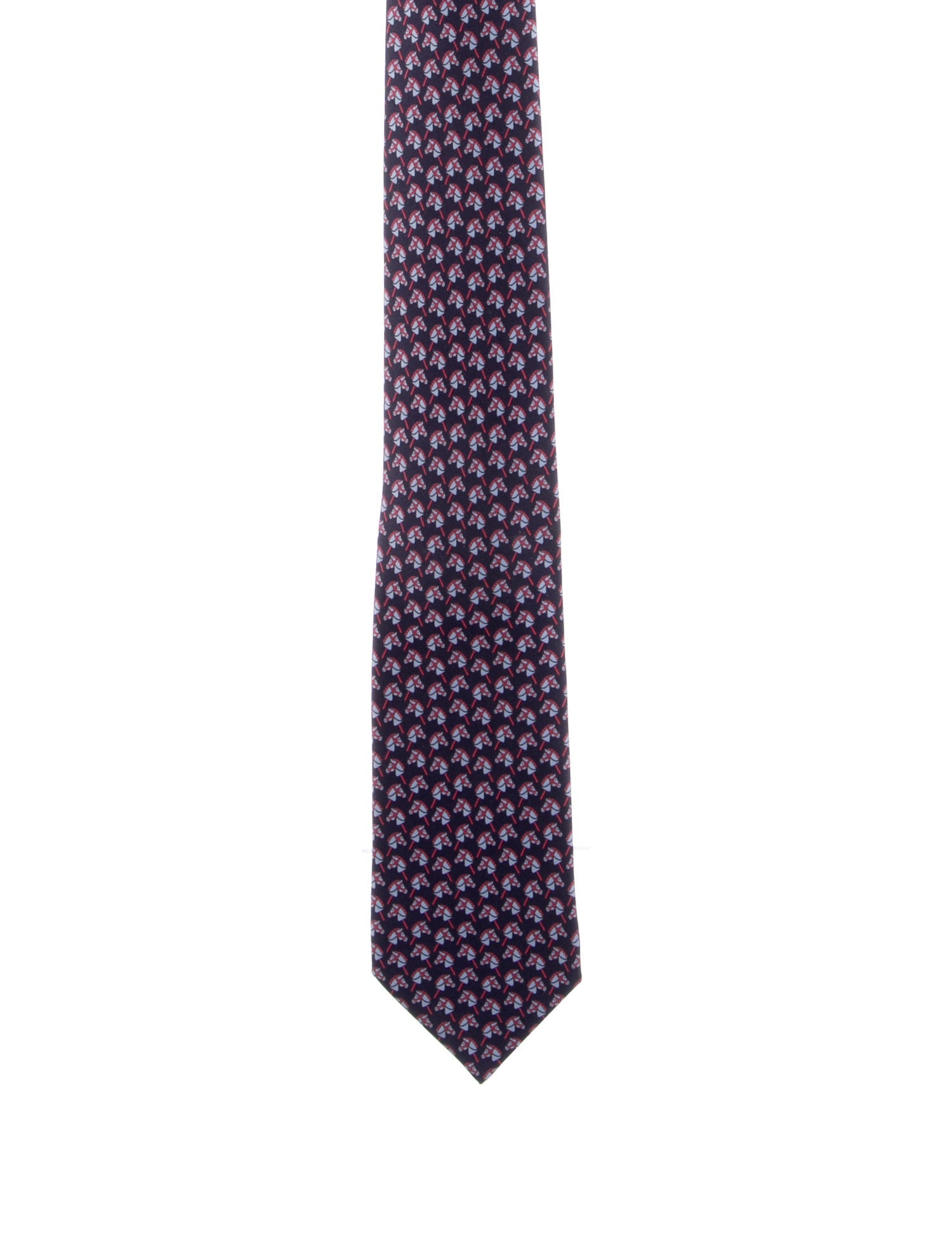 Hermès Silk Pattern Tie