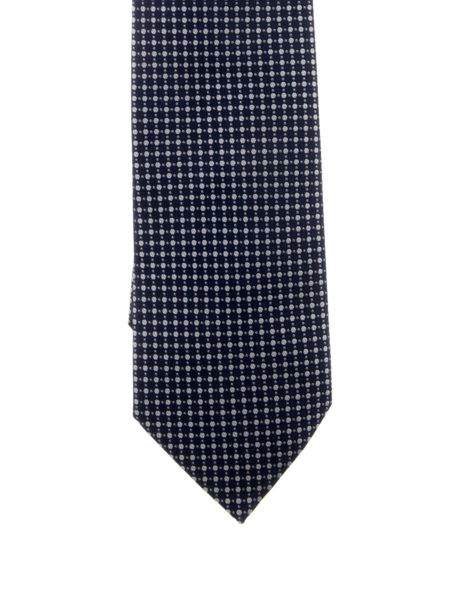 Hermès Silk Patterned Tie