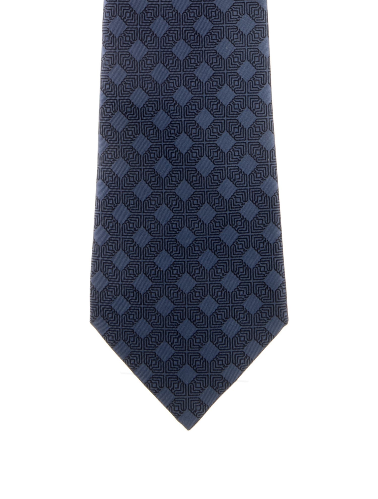 Hermès Silk Patterned Tie
