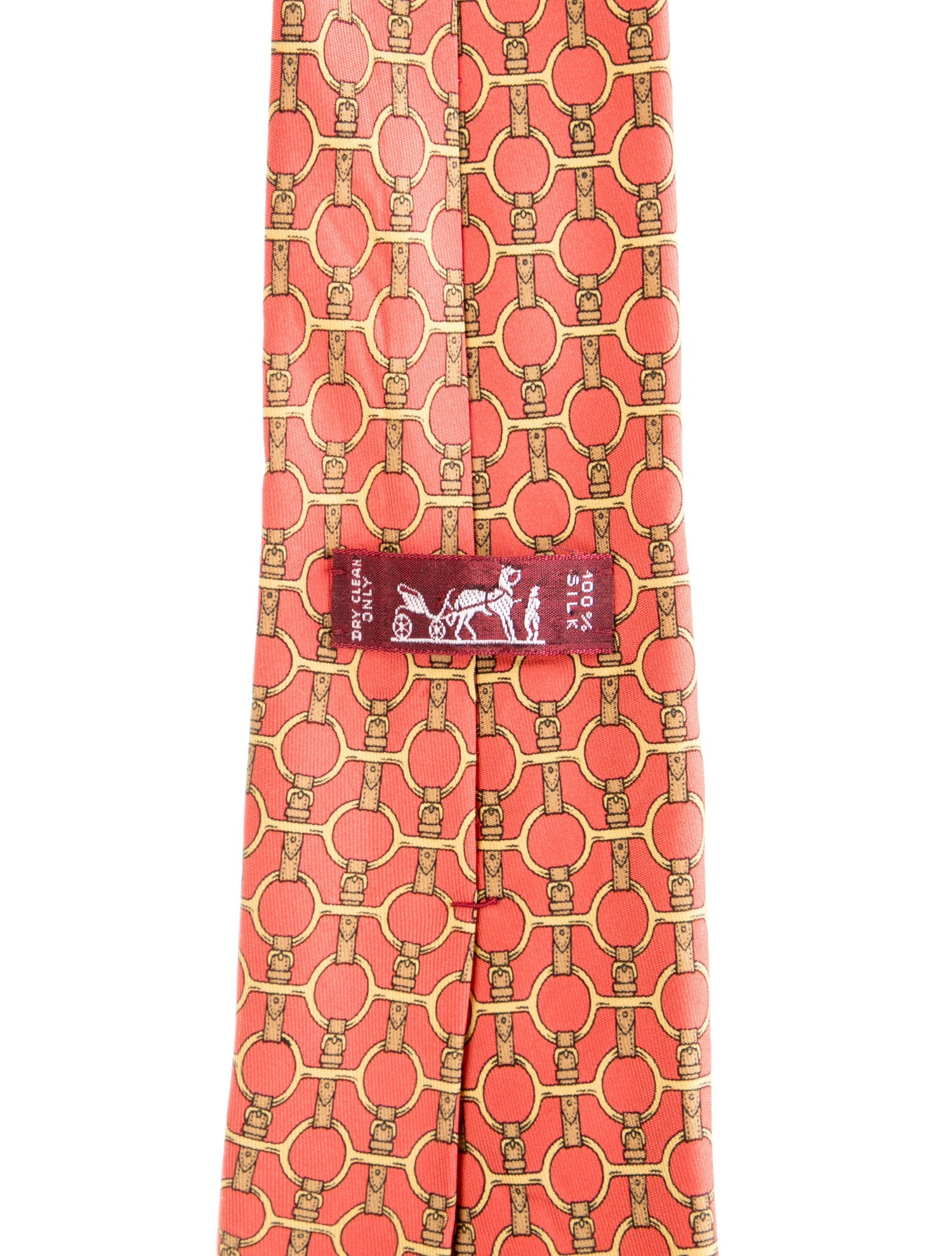 Hermès Silk Printed Tie