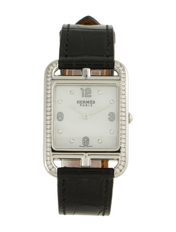 Pre-owned Hermes Cape Cod Watch In Multi
