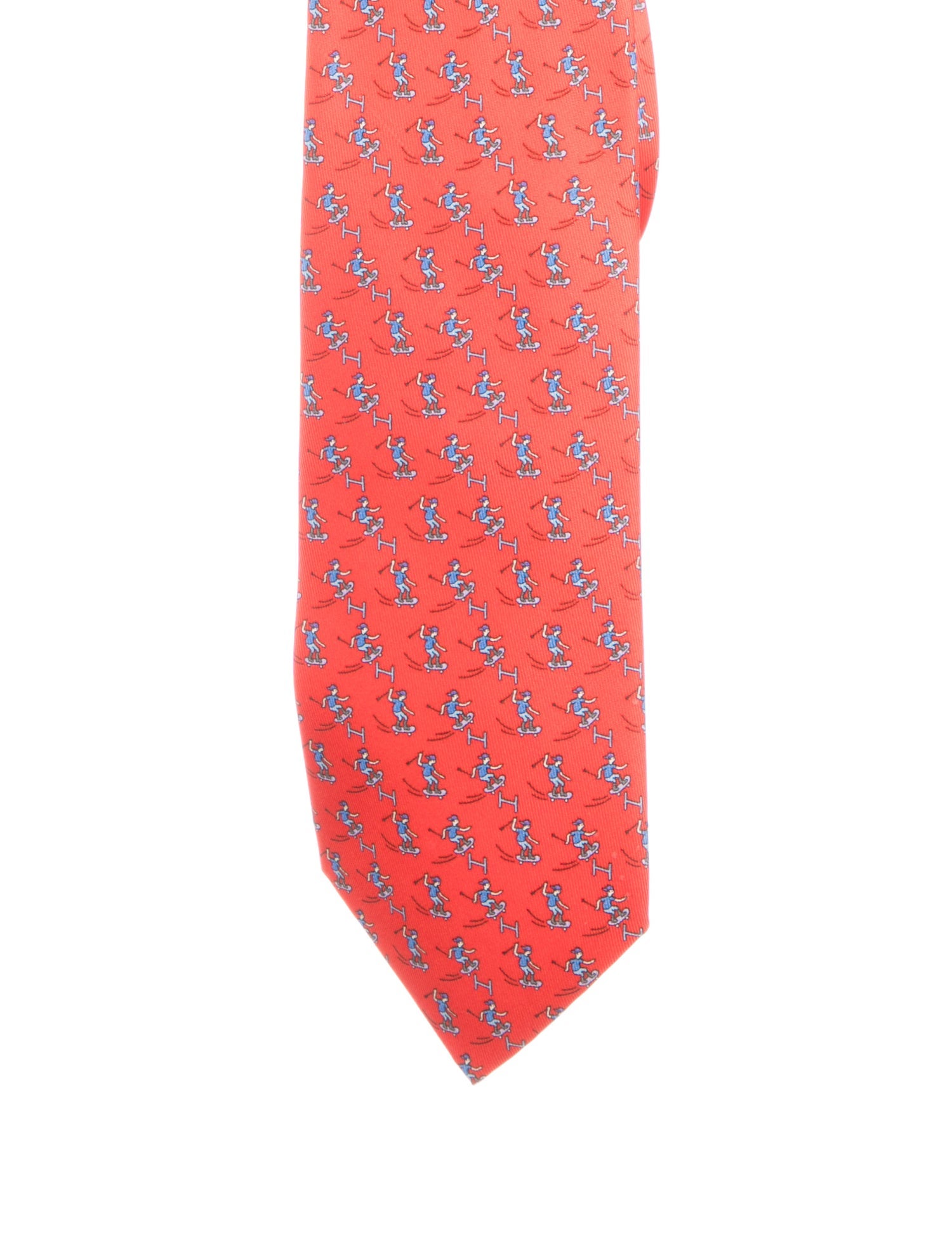Hermès Hermès Silk Pattern Neck Tie