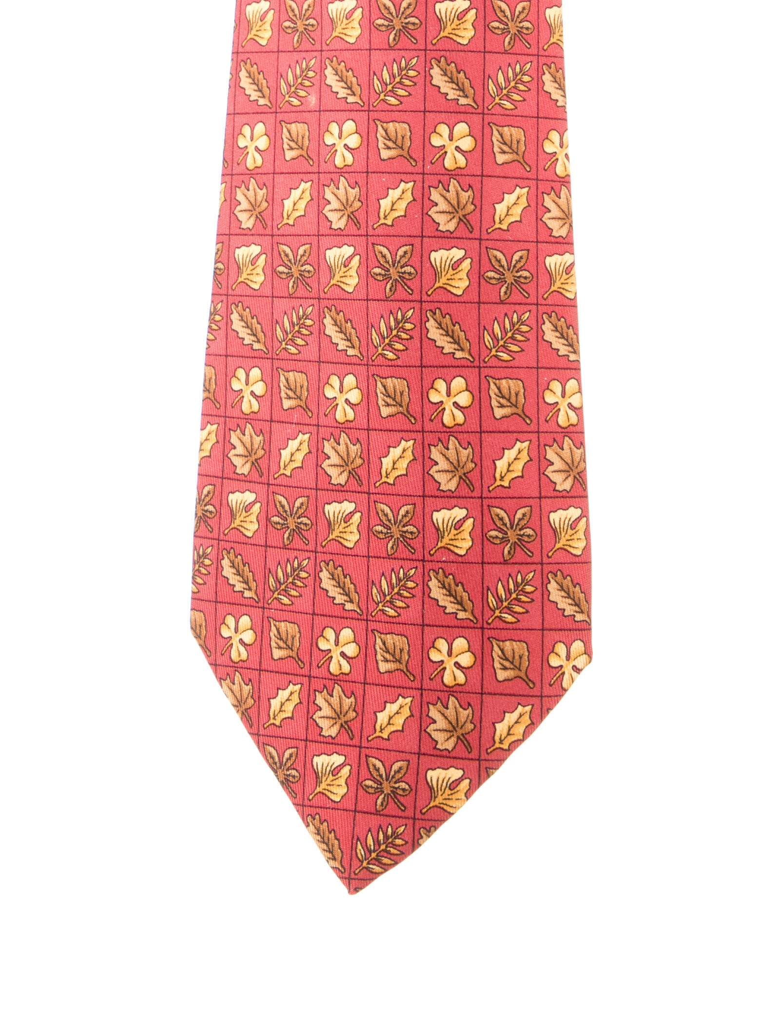 Hermès Silk Pattern Tie