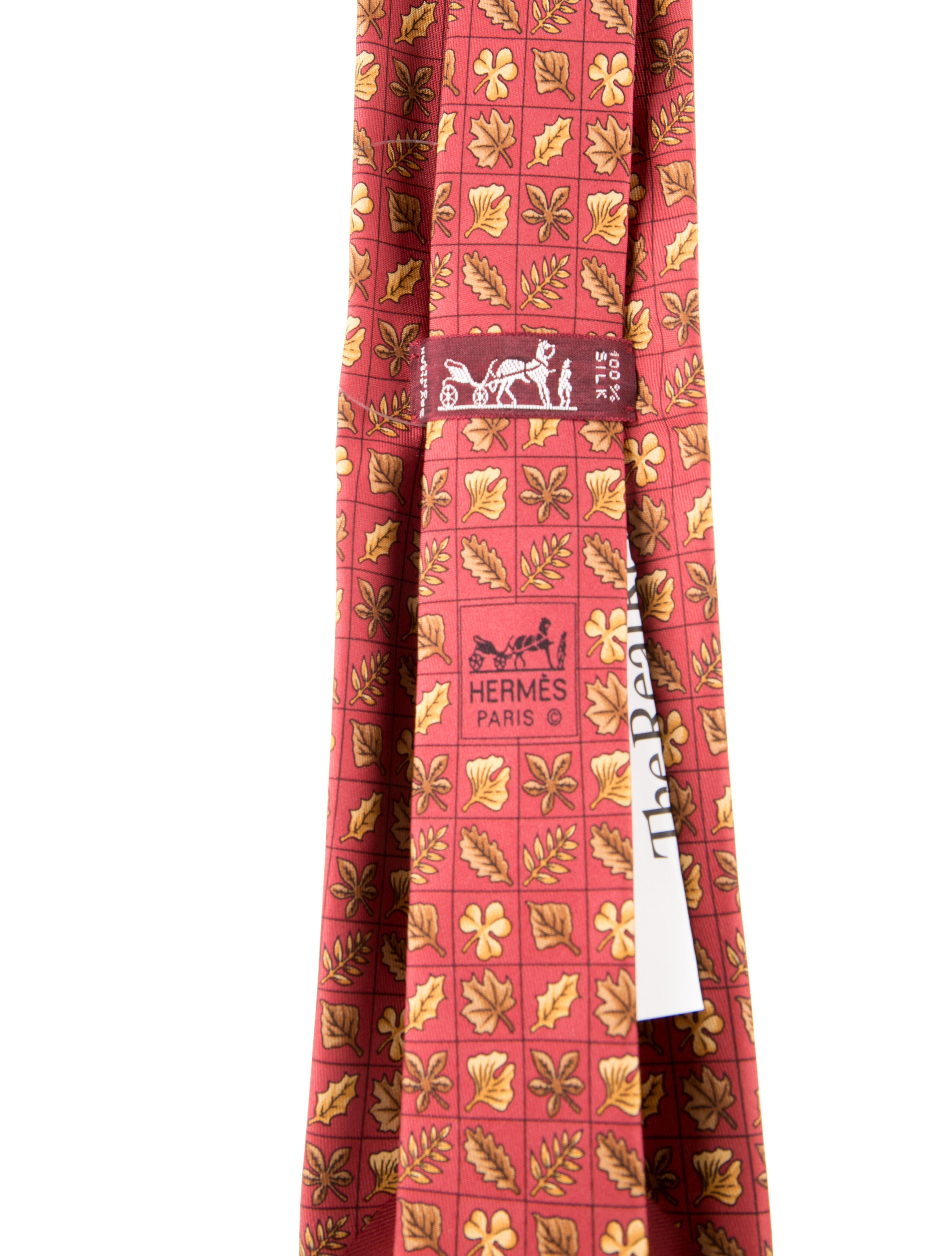 Hermès Silk Pattern Tie