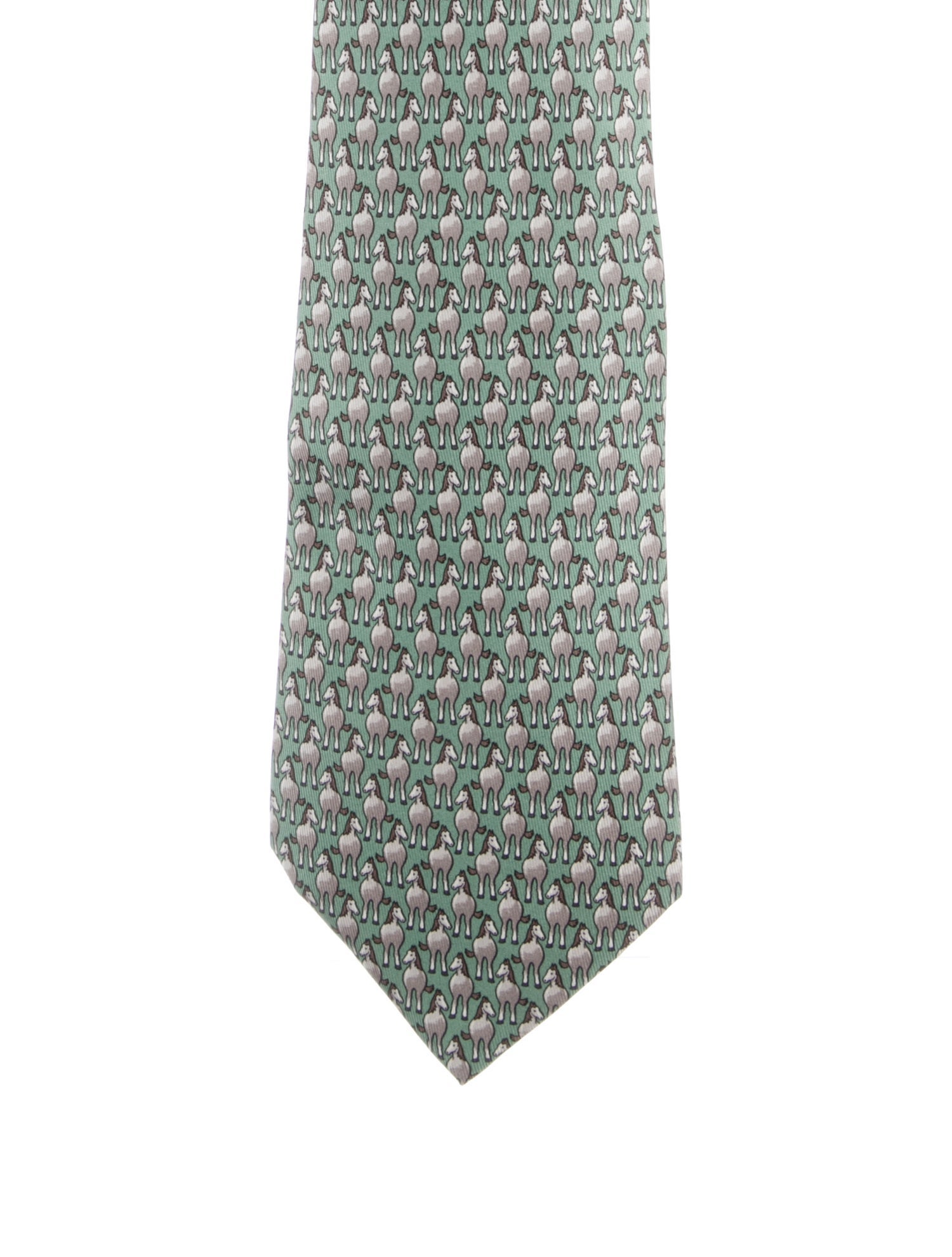 Hermès Silk tie