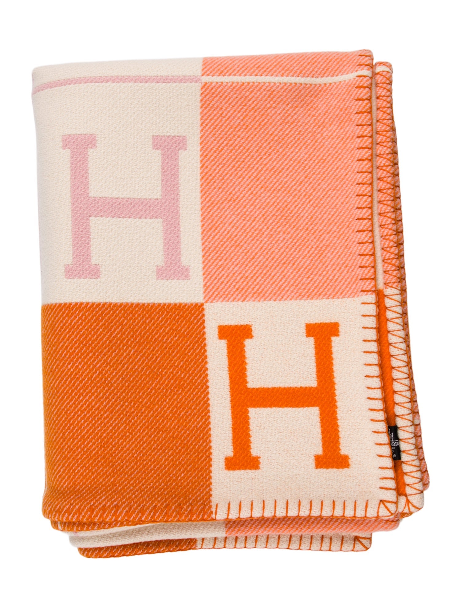 Hermès Avalon III Throw Blanket w/ Tags