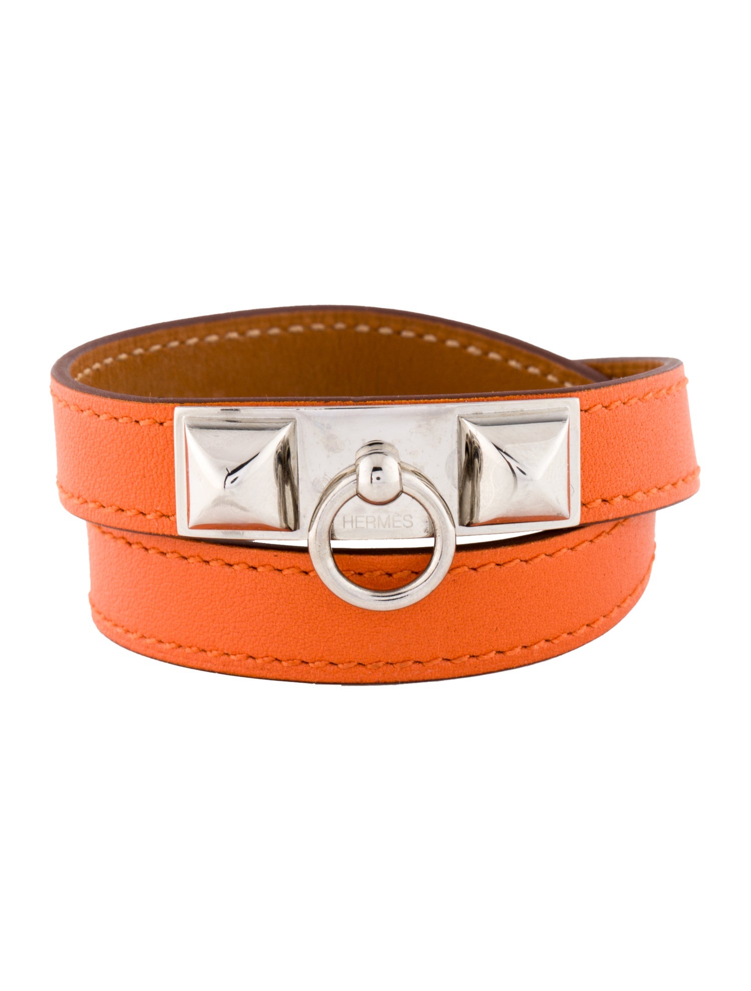 Hermès Rivale Double Tour Wrap Bracelet