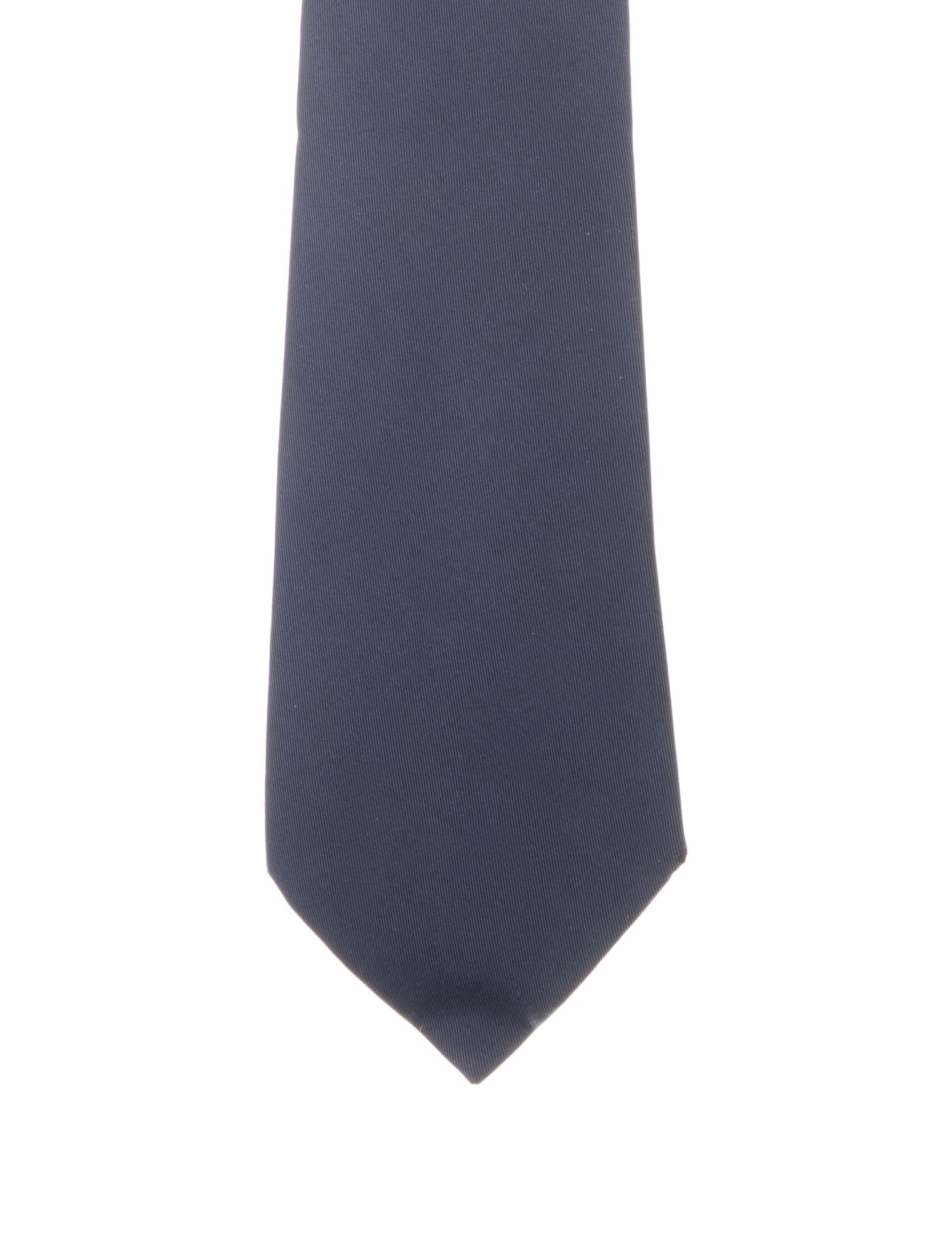 Hermès Solid Silk Tie