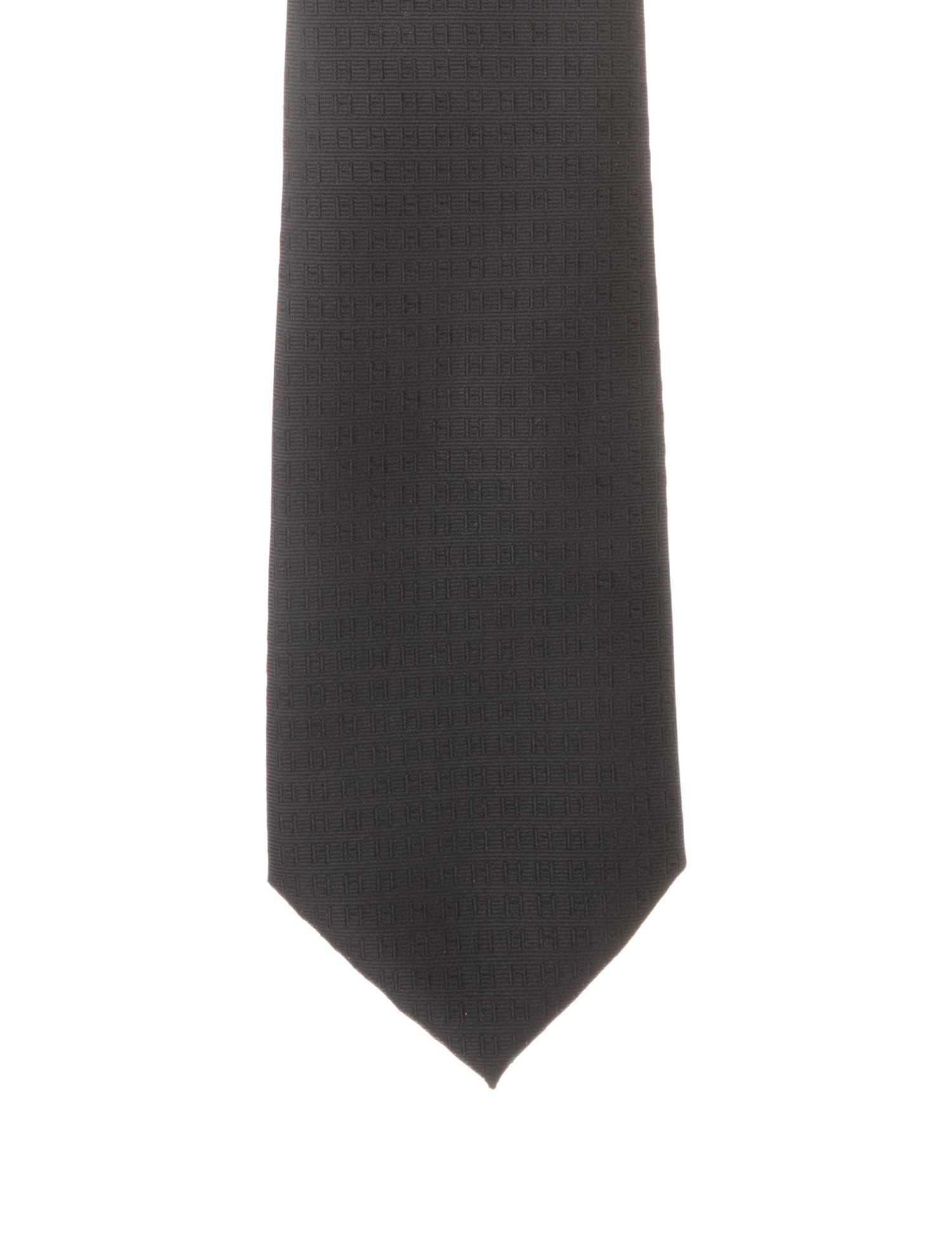 Hermès Silk Printed Tie w/Tags