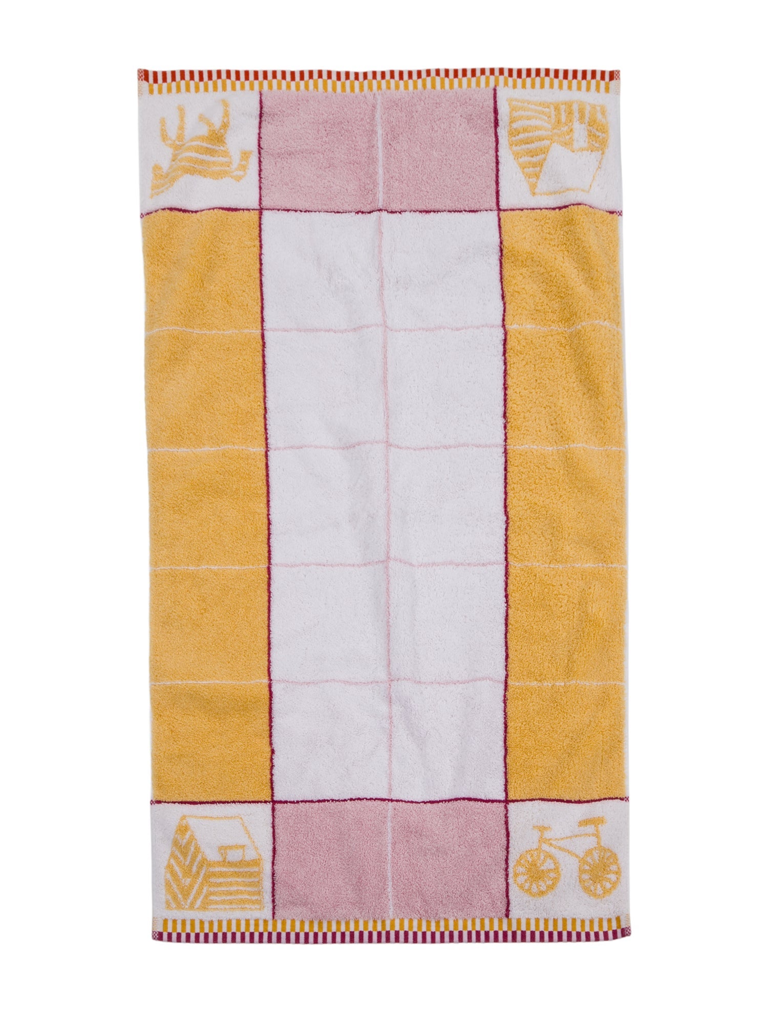 Hermès Les Cabanes Baby Bath Towel
