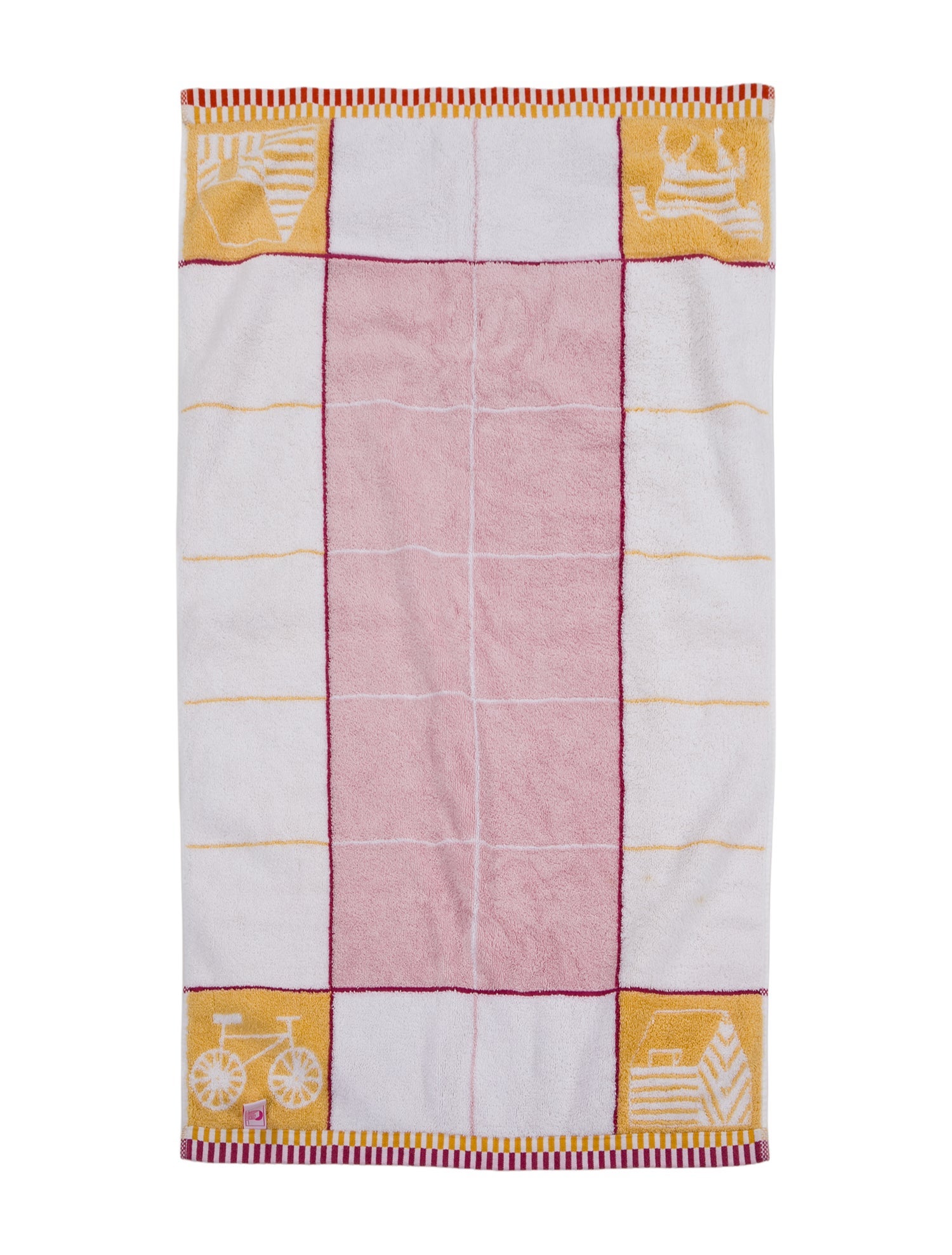 Hermès Les Cabanes Baby Bath Towel