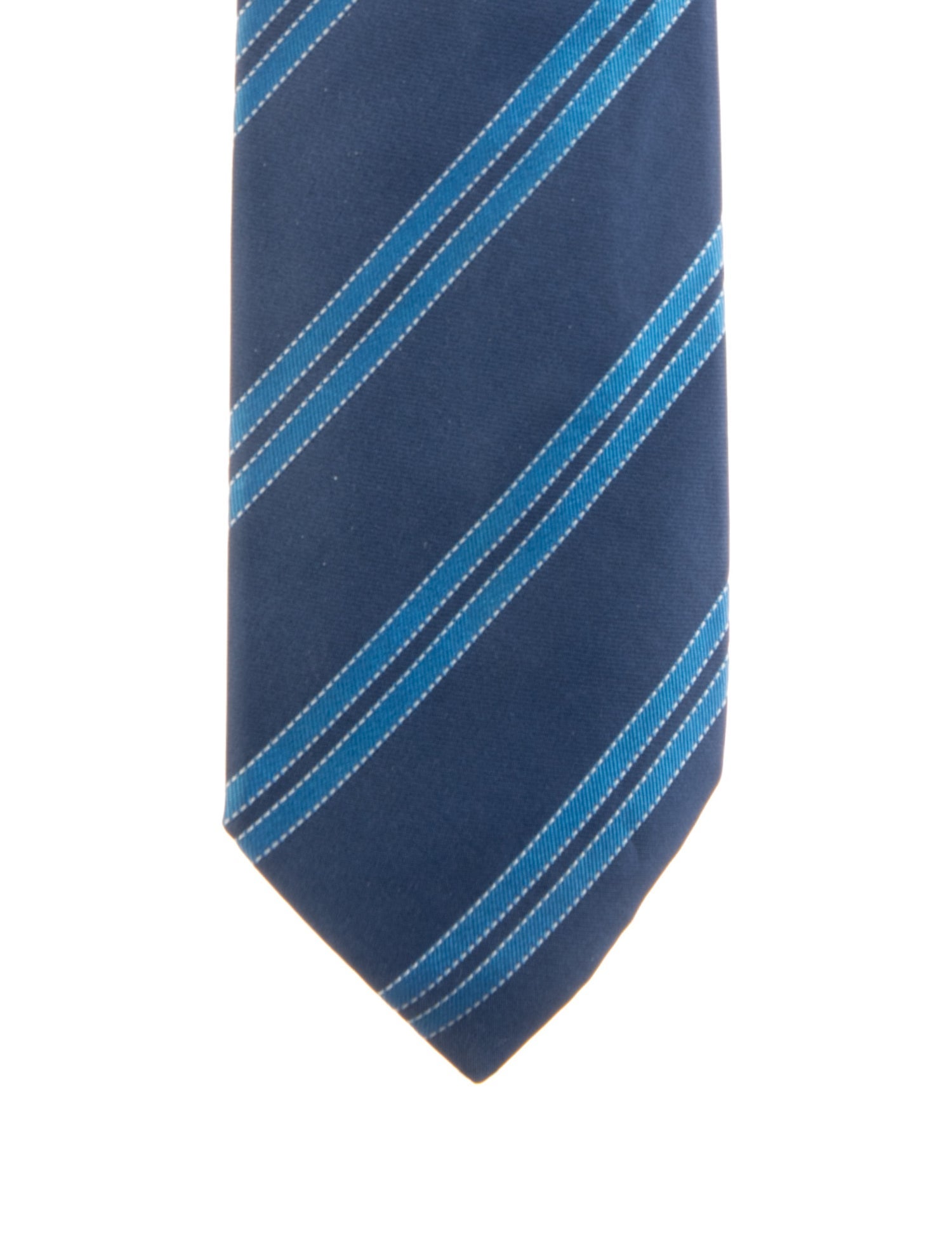 Hermès pattern silk tie