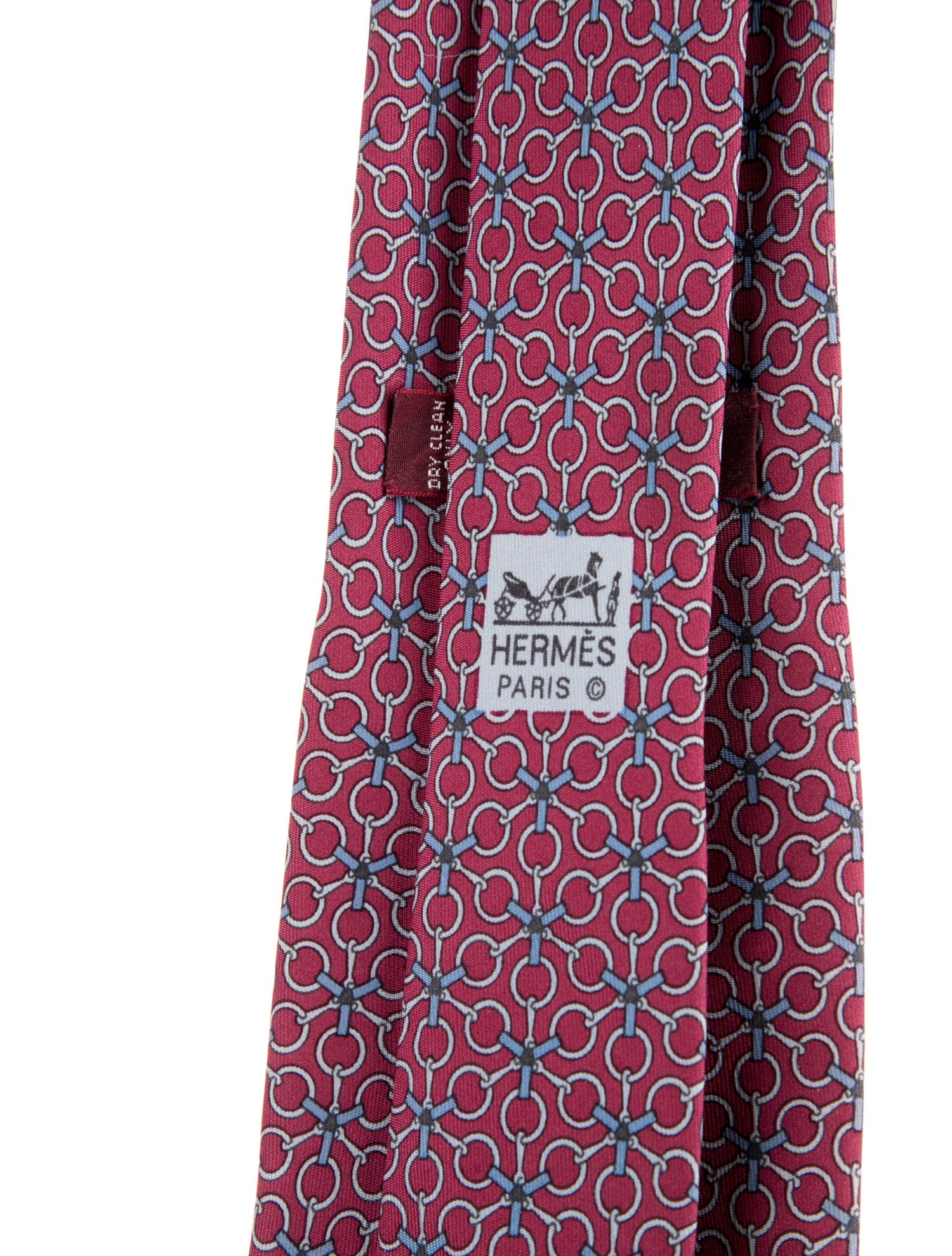 Hermès Patterned Wide Tie