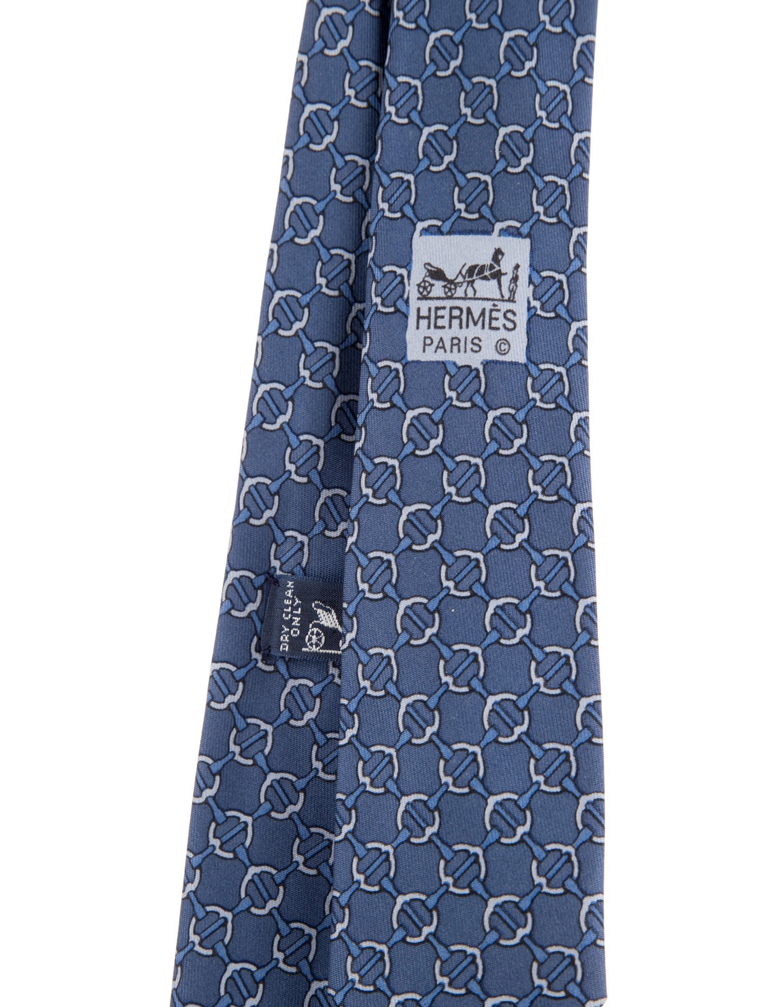 Hermès Patterned Wide Tie