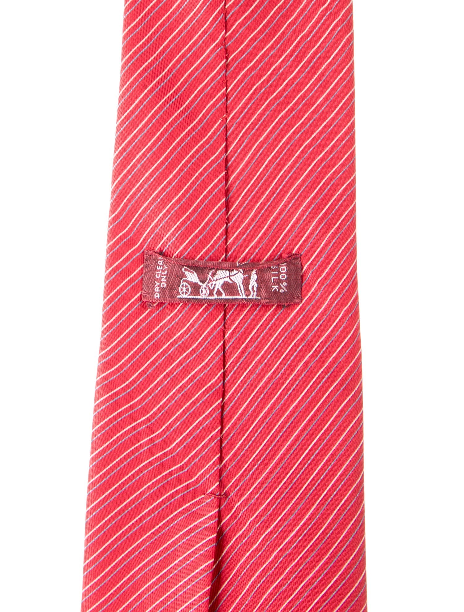 Hermès Silk Printed Tie