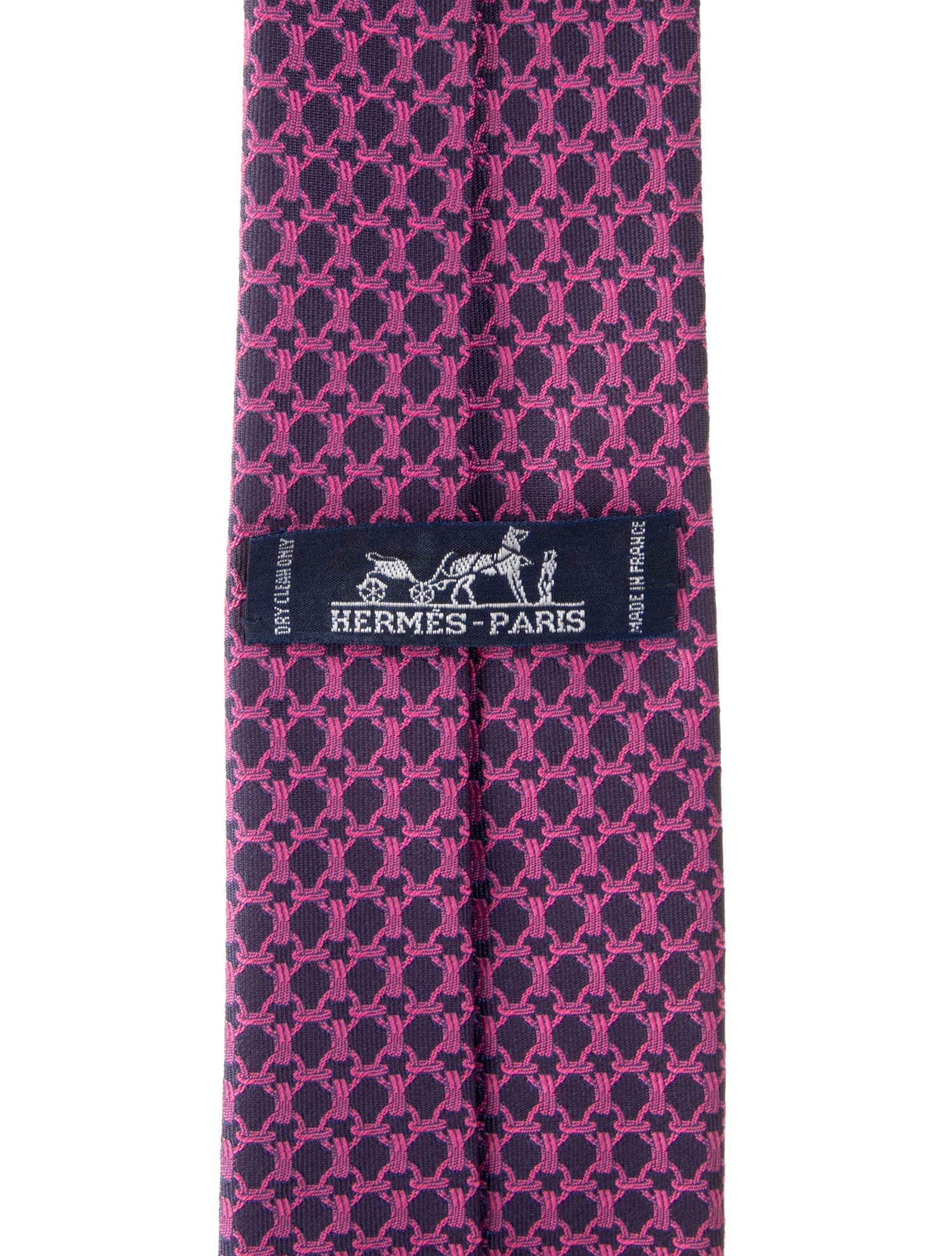 Hermès Patterned Classic Tie