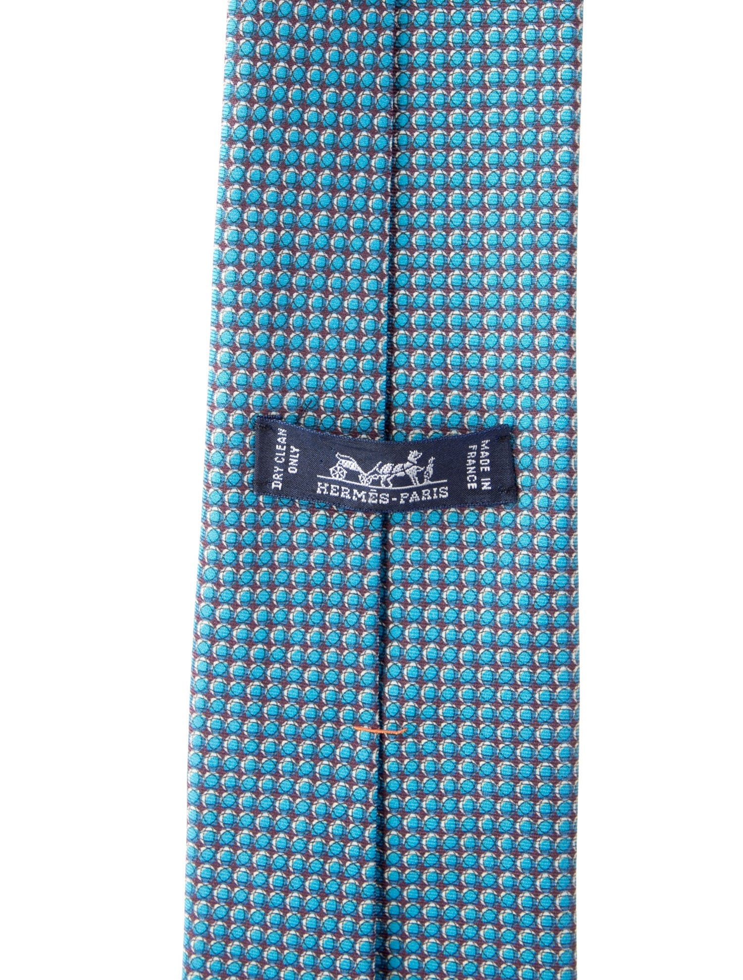 Hermès Silk Printed Tie