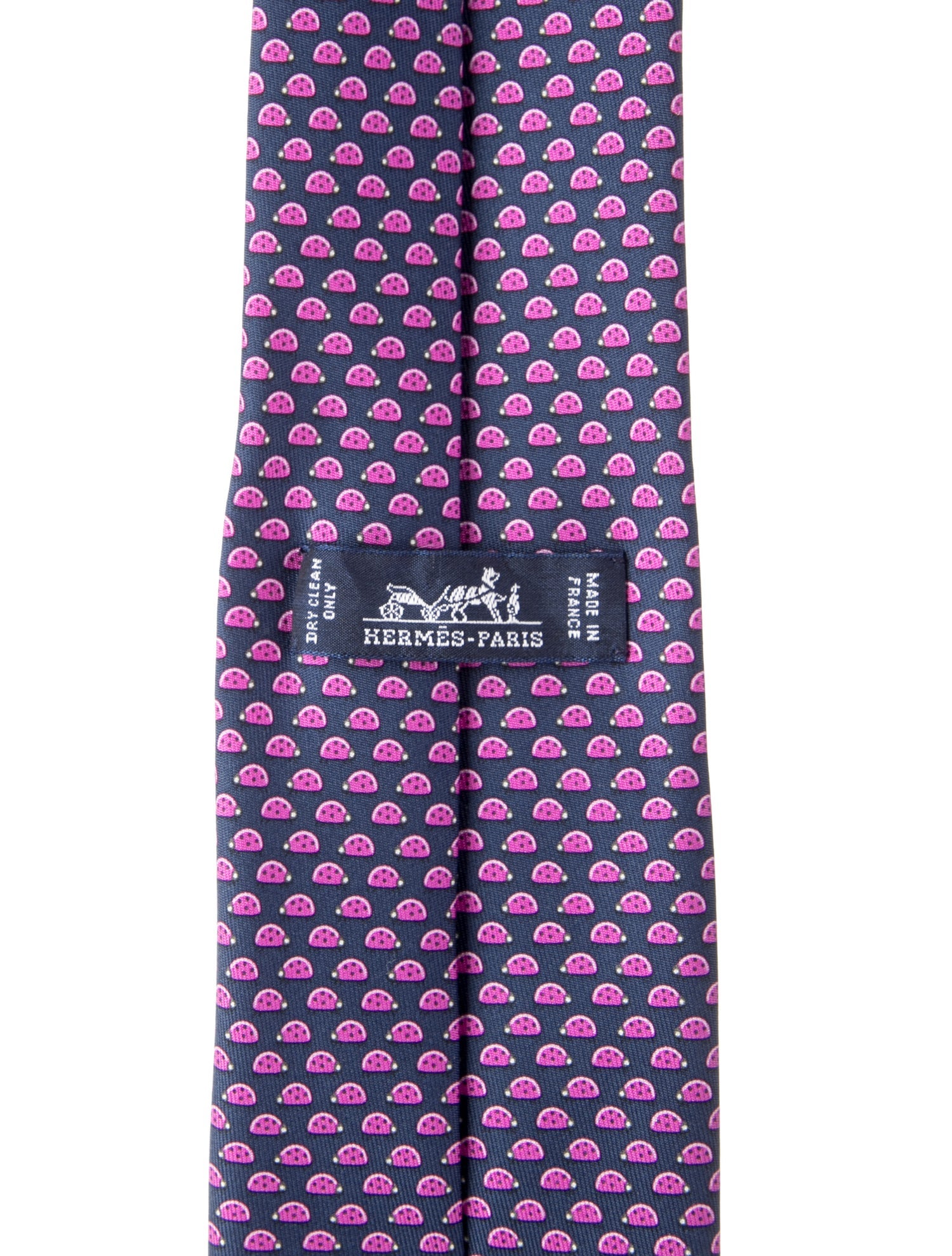 Hermès Silk Printed Tie