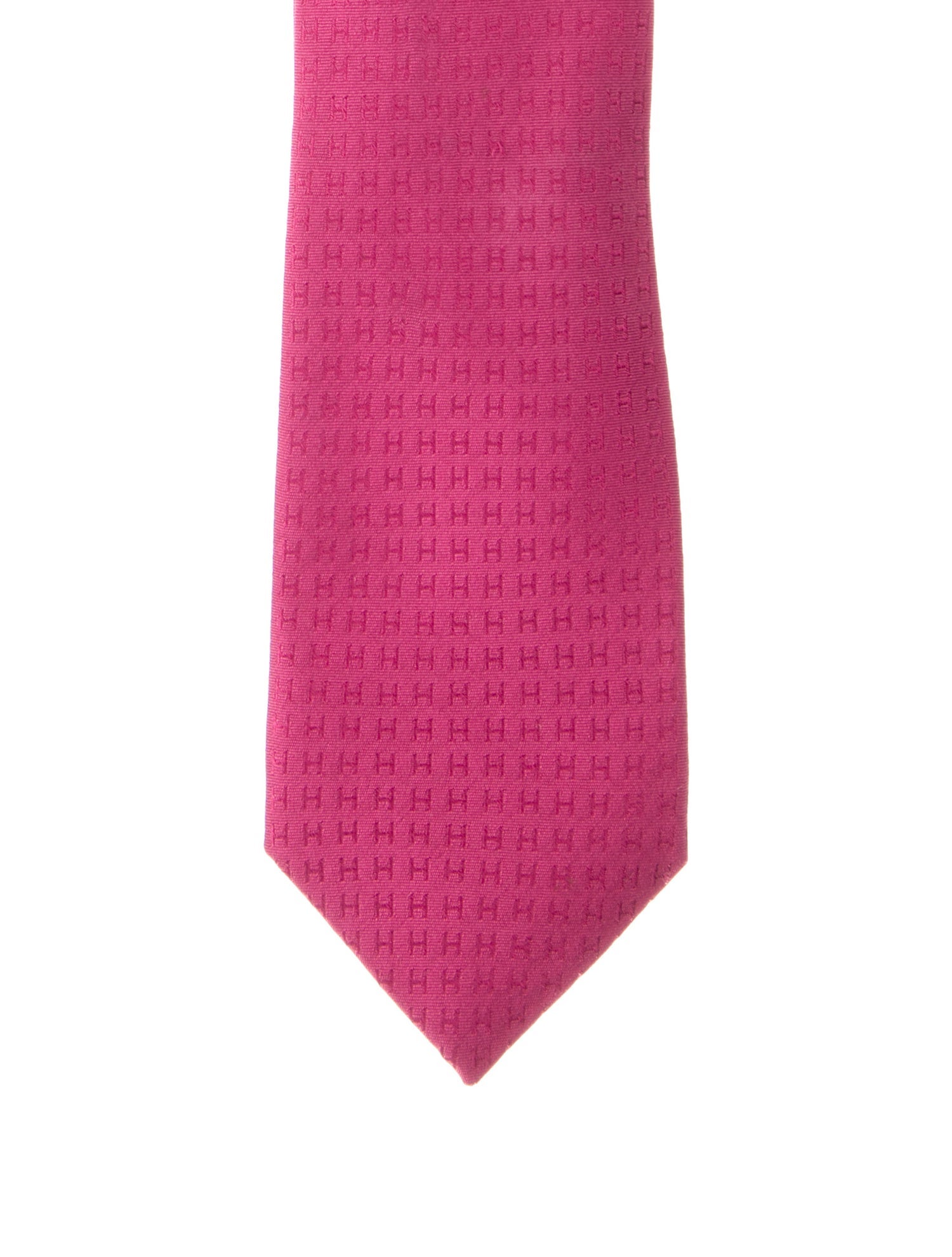 Hermès Silk Printed Tie