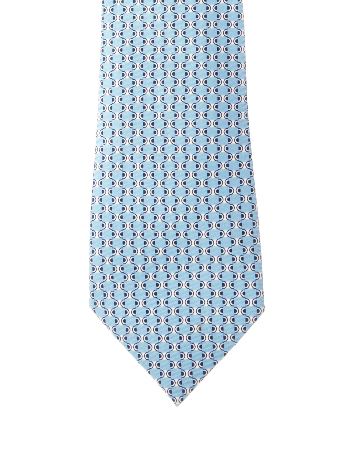 Hermès Silk Printed Tie