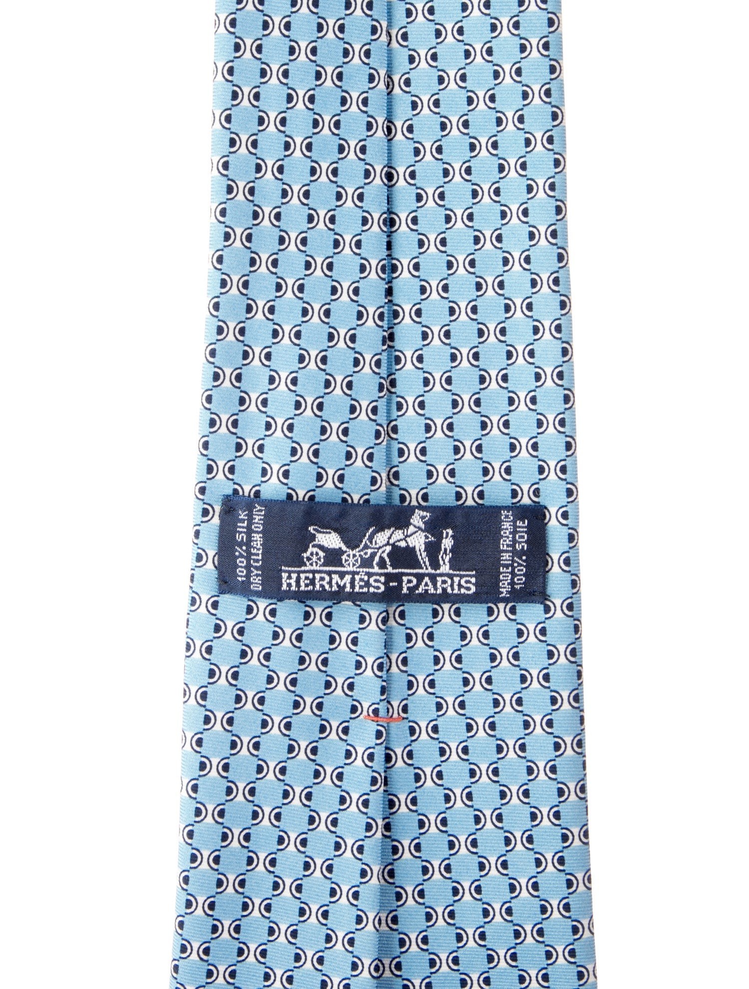 Hermès Silk Printed Tie