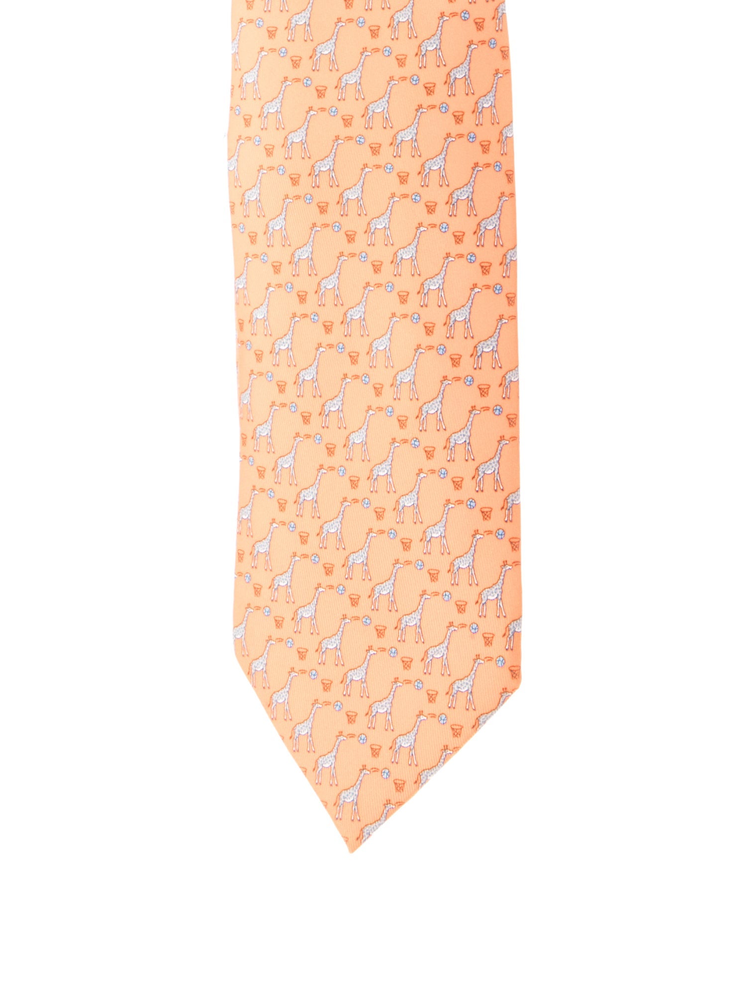 Hermès Patterned Wide Tie