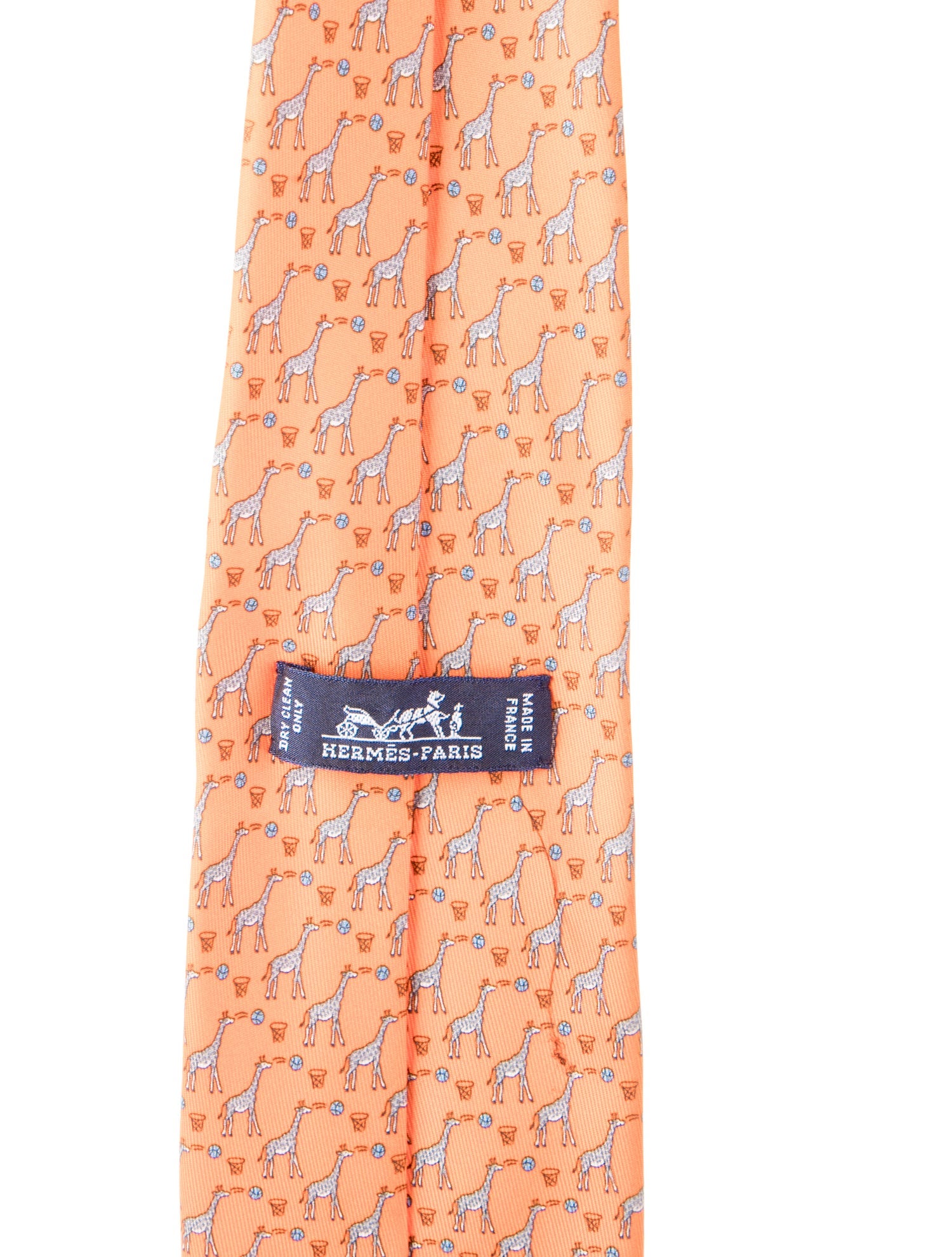 Hermès Patterned Wide Tie