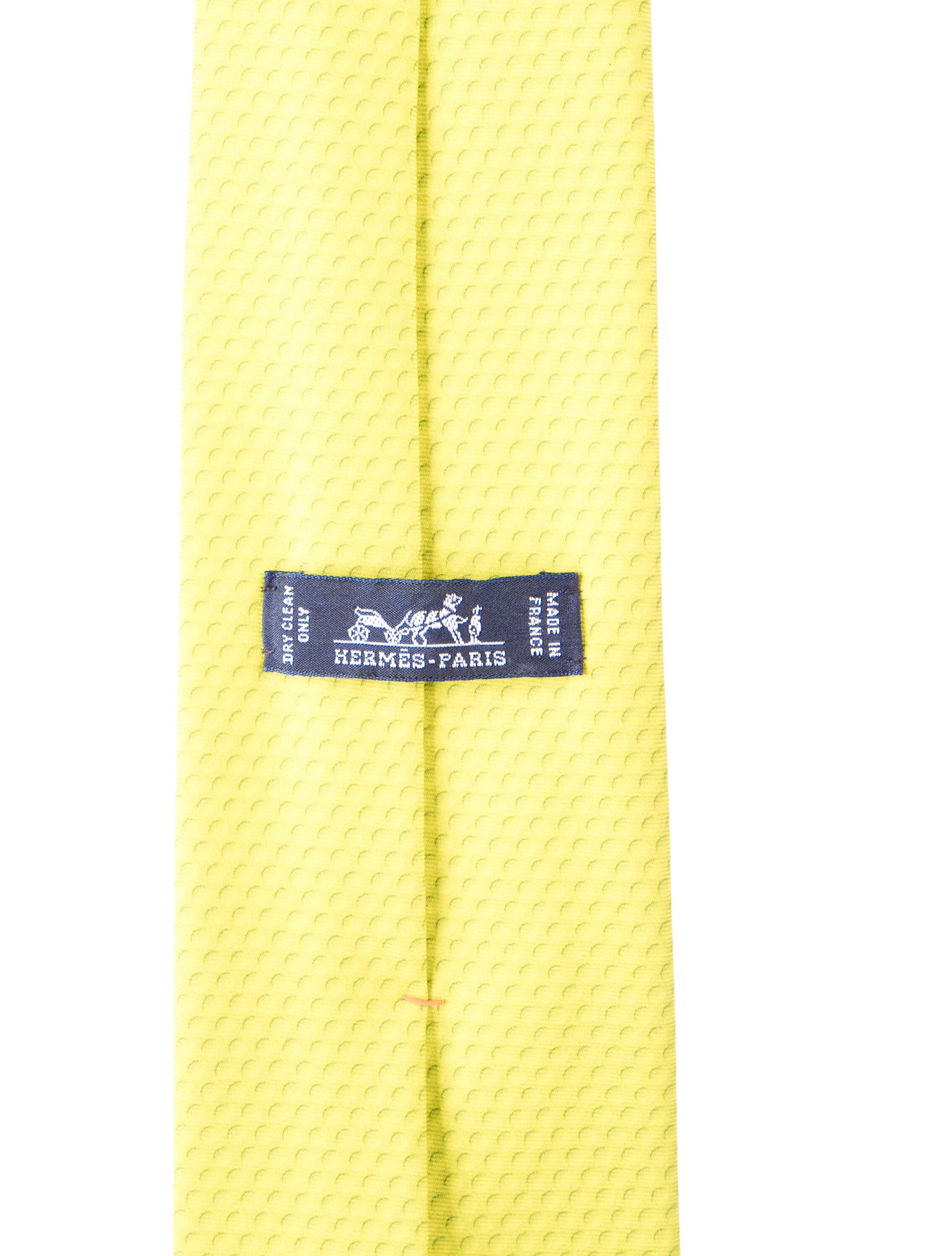 Hermès Silk Printed Tie