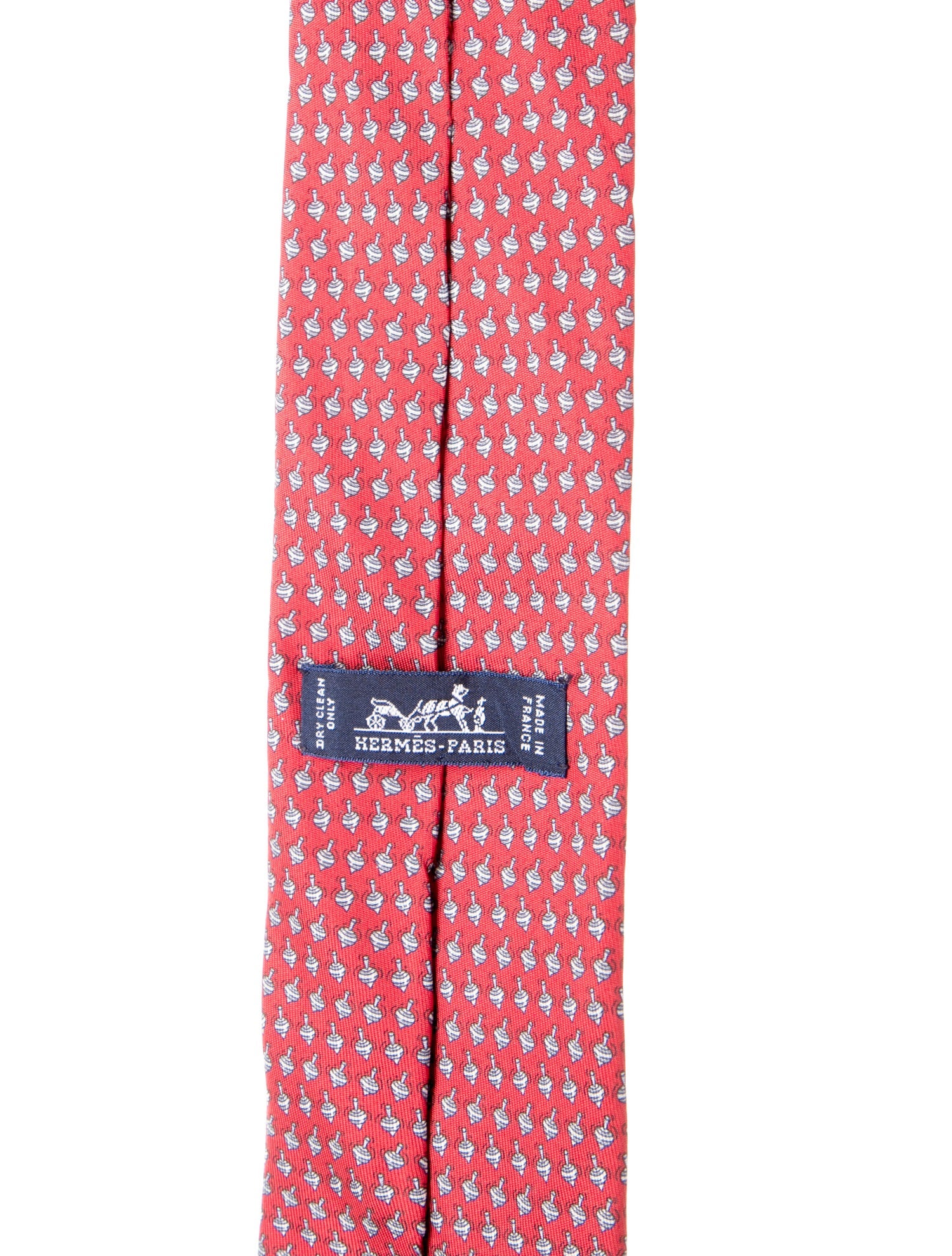 Hermès Patterned Wide Tie
