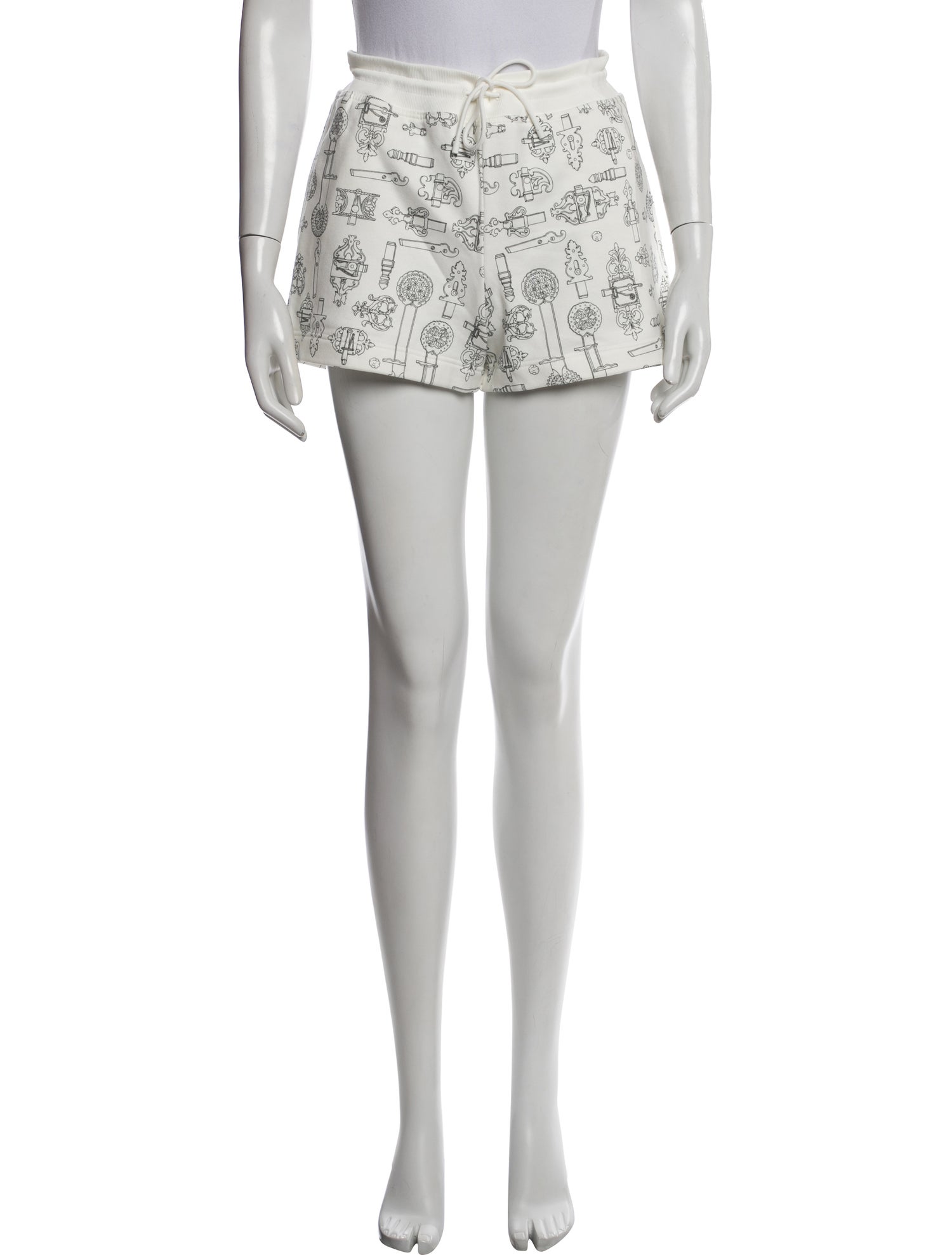 Hermès Printed Mini Shorts w/ Tags