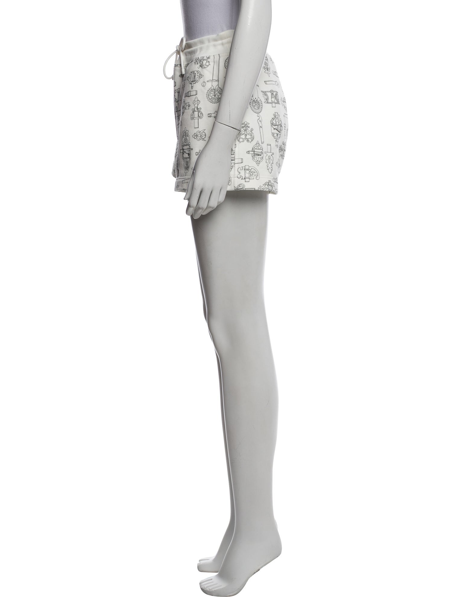 Hermès Printed Mini Shorts w/ Tags