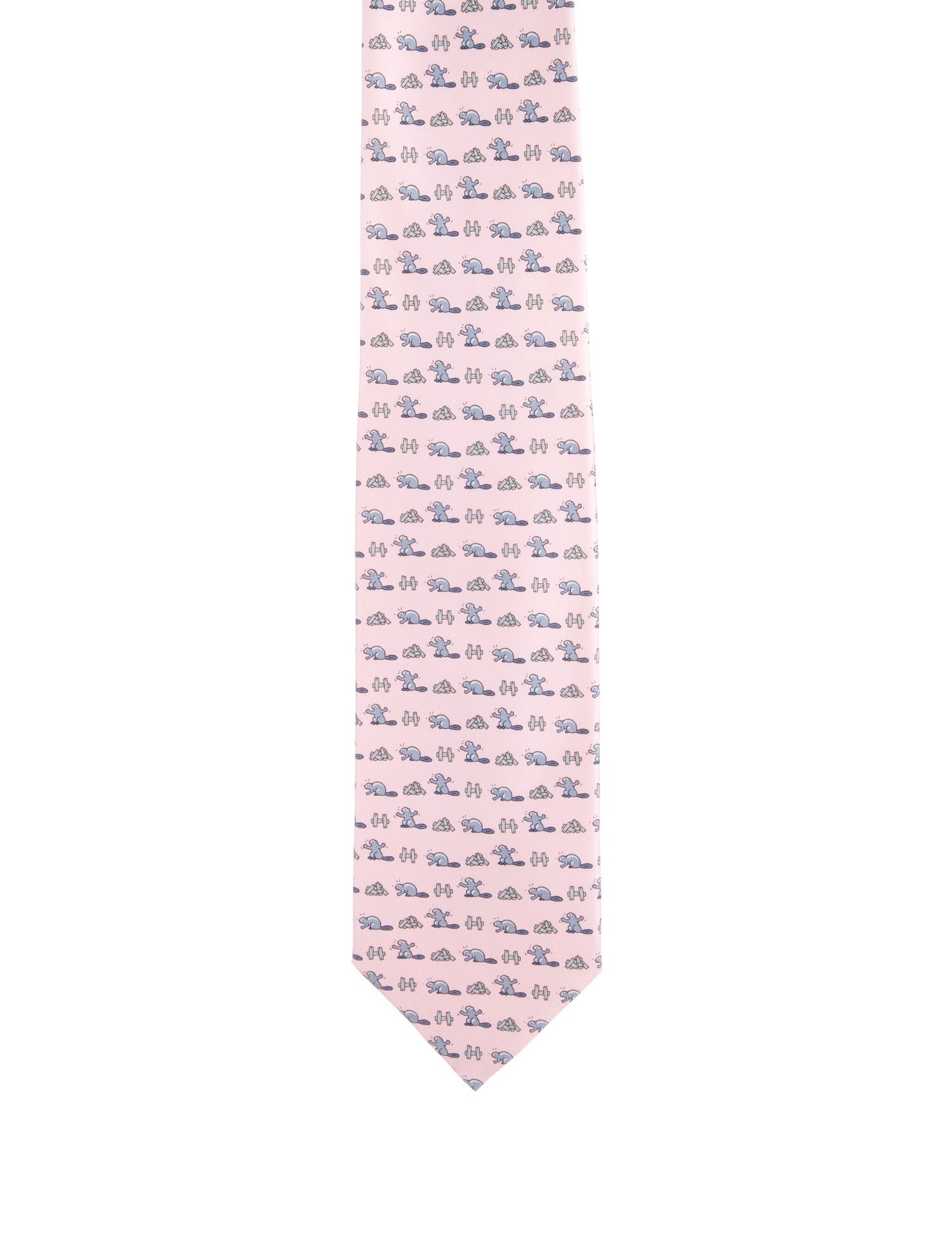 Hermès Printed Silk Tie w/Tags