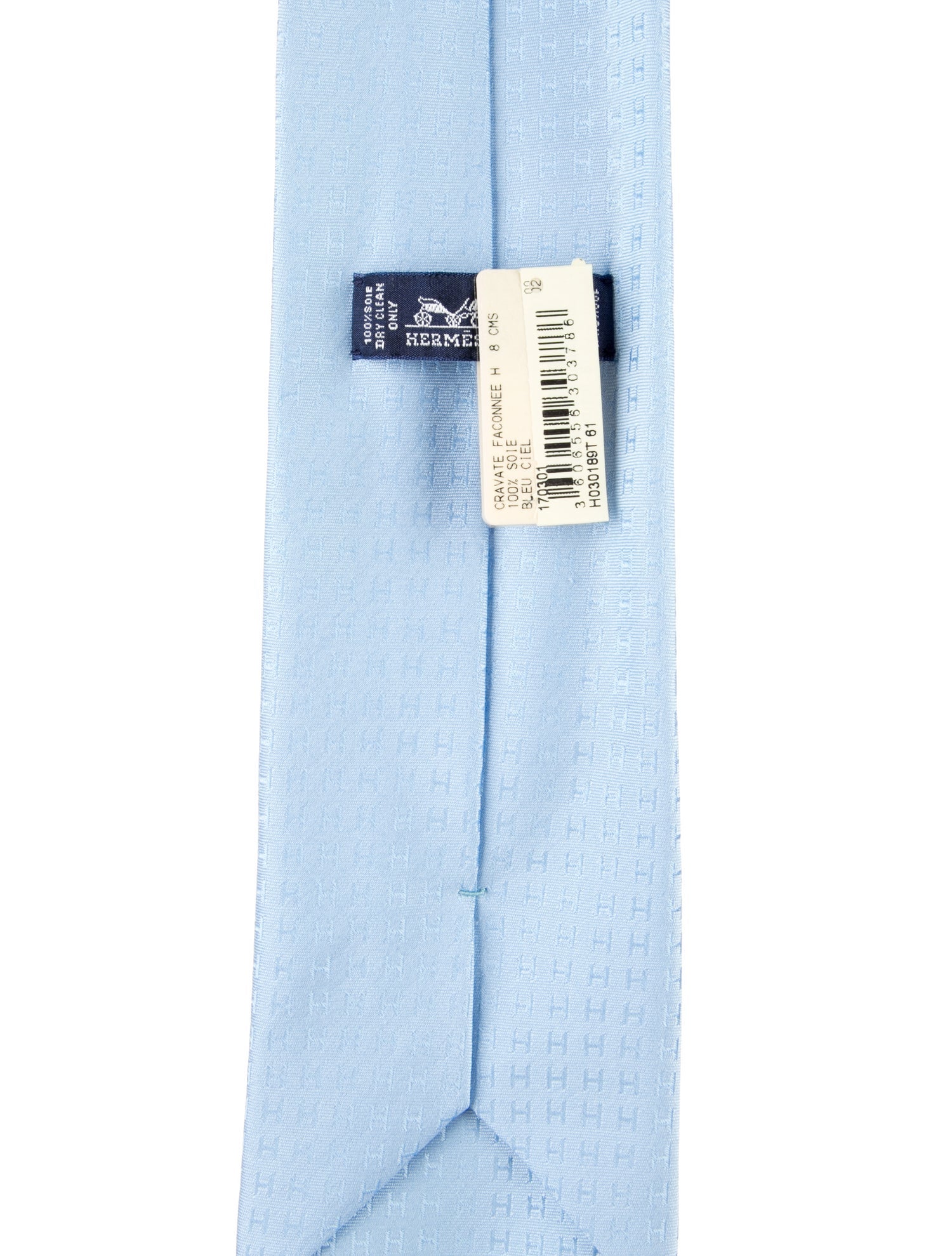 Hermès Printed Silk Tie w/Tags