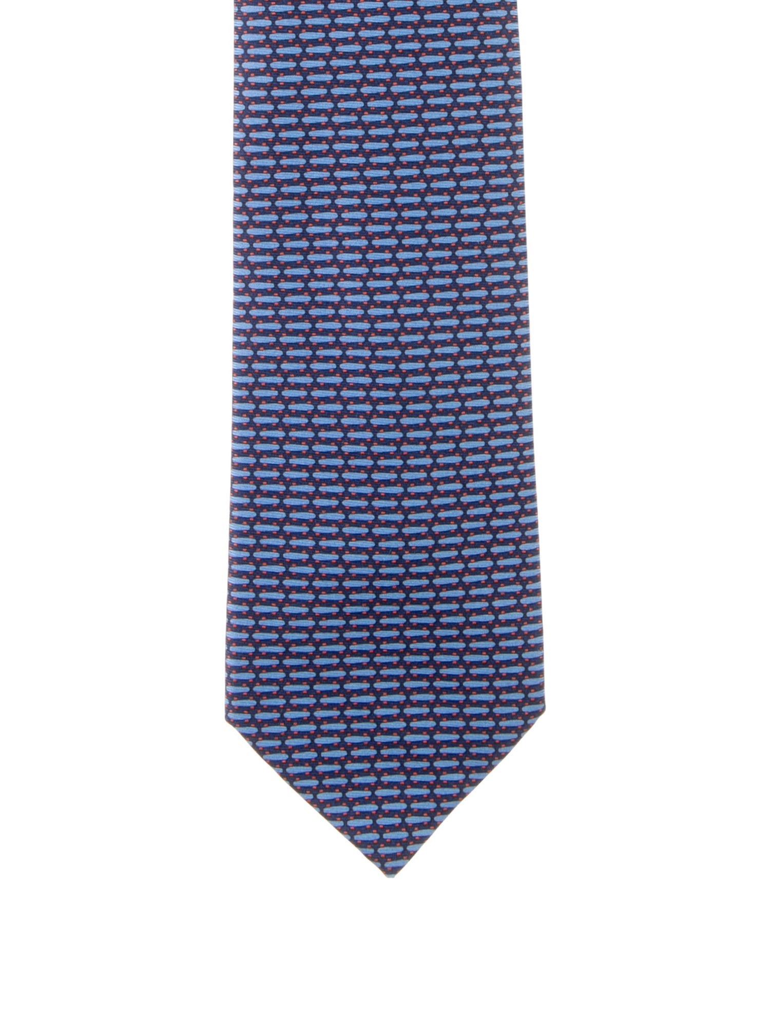 Hermès Printed Silk Tie w/Tags