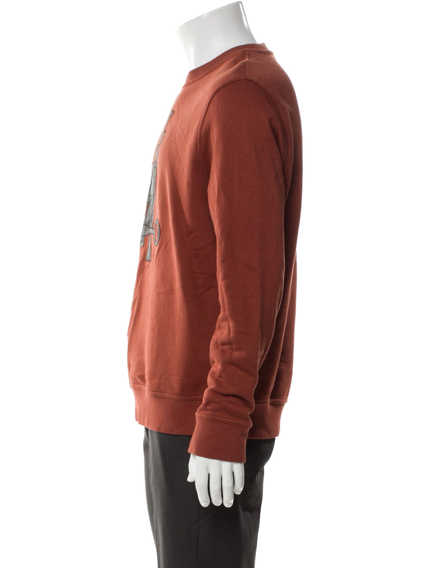 Hermès Graphic Print Crew Neck Pullover