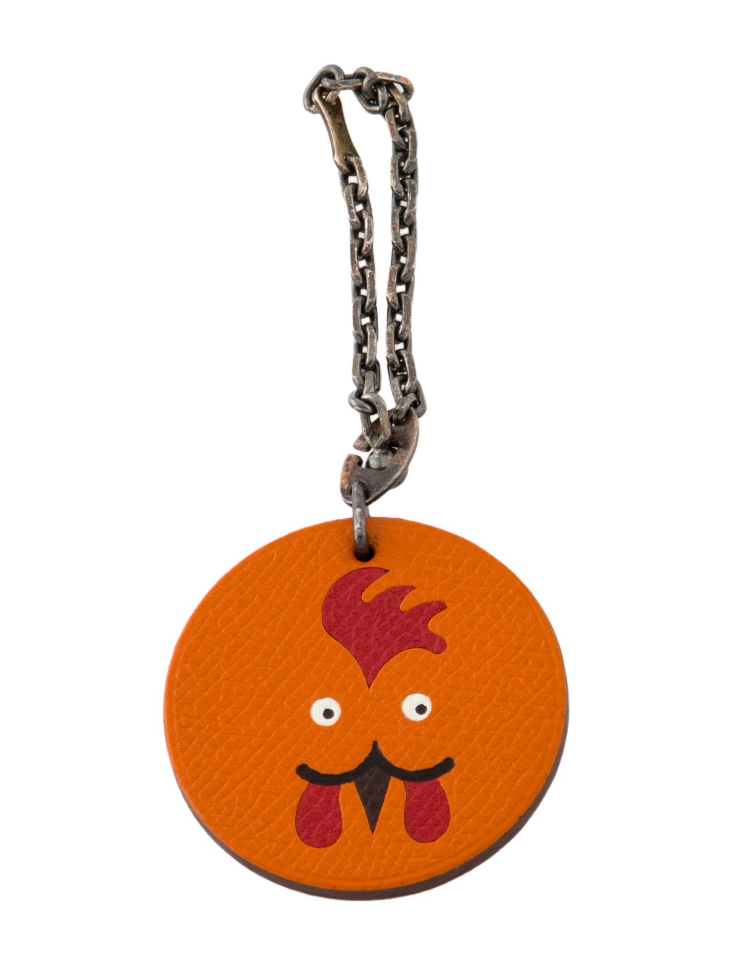 Hermès Epsom Rooster Bag Charm
