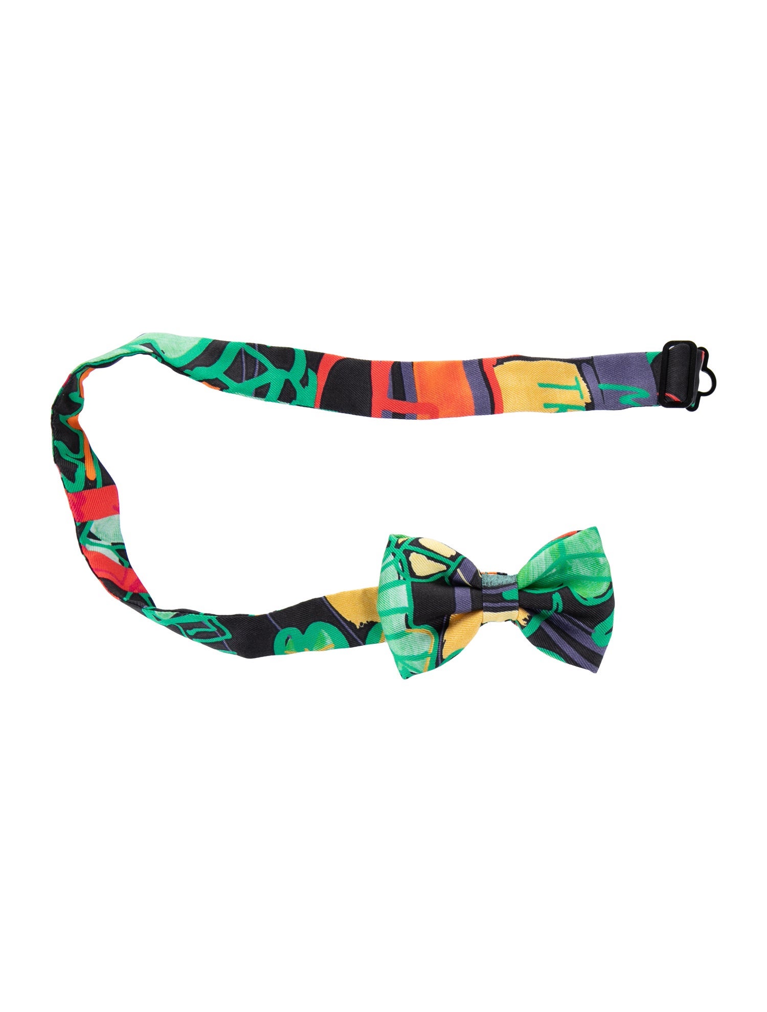 Hermès Silk Pattern Printed Bowtie