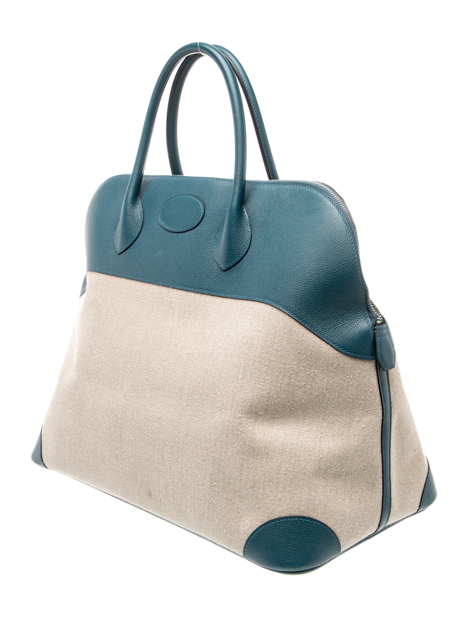 Hermès Toile De Camp Bolide 45