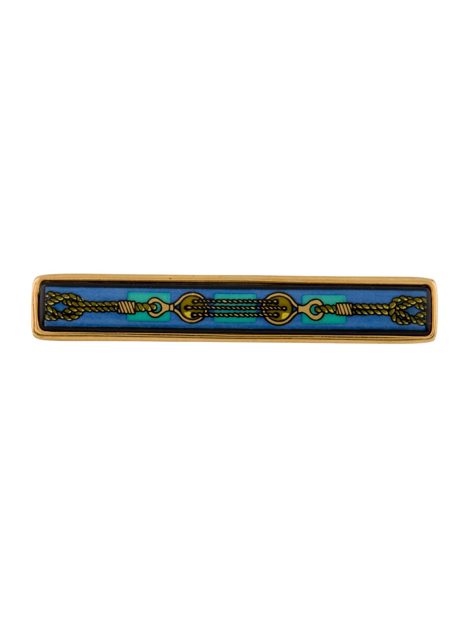 Hermès Vintage Enamel Brooch Pin