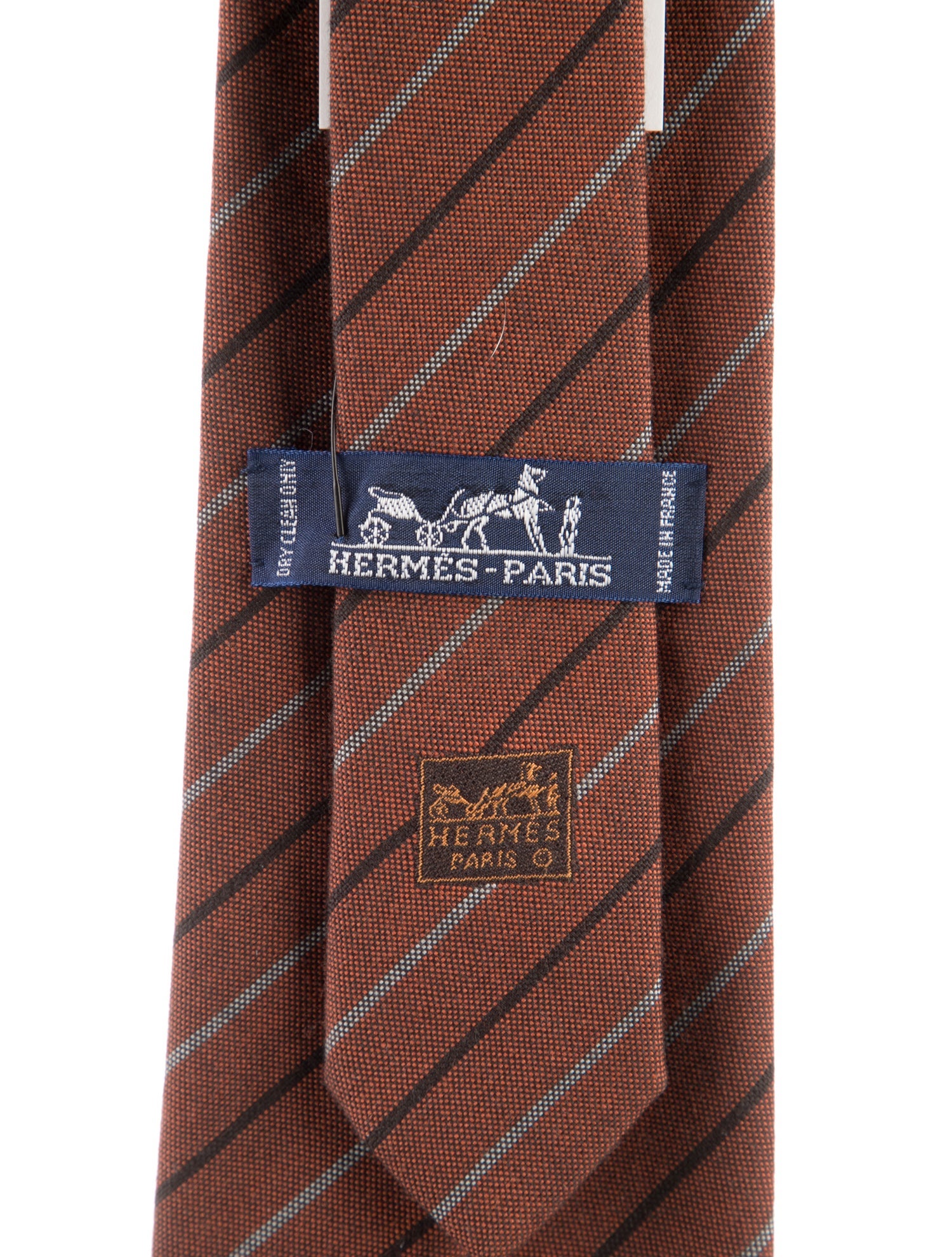 Hermès Patterned Tie