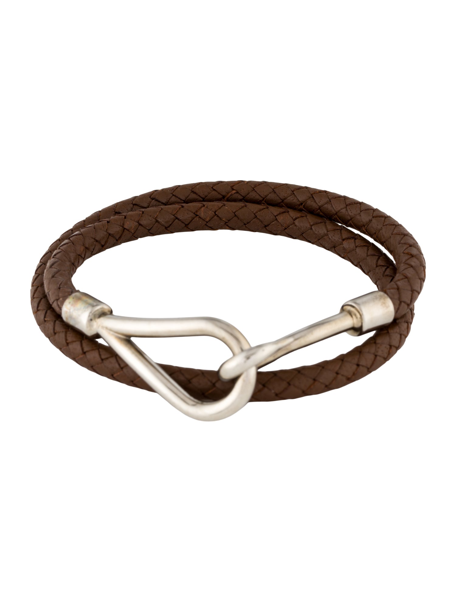 Hermès Leather Jumbo Double Tour Wrap Bracelet