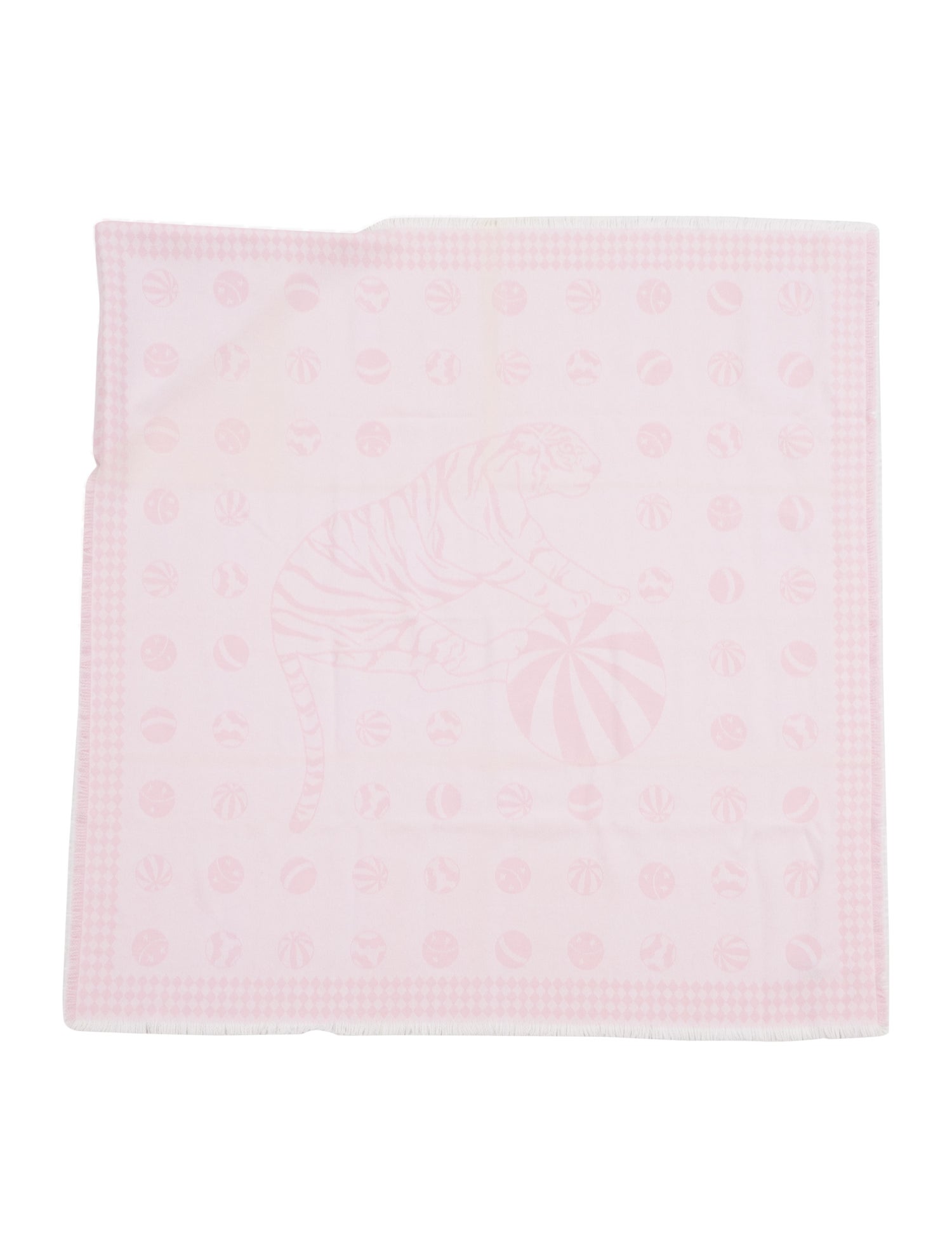 Hermès Cashmere "Circus Burnou" Baby Blanket