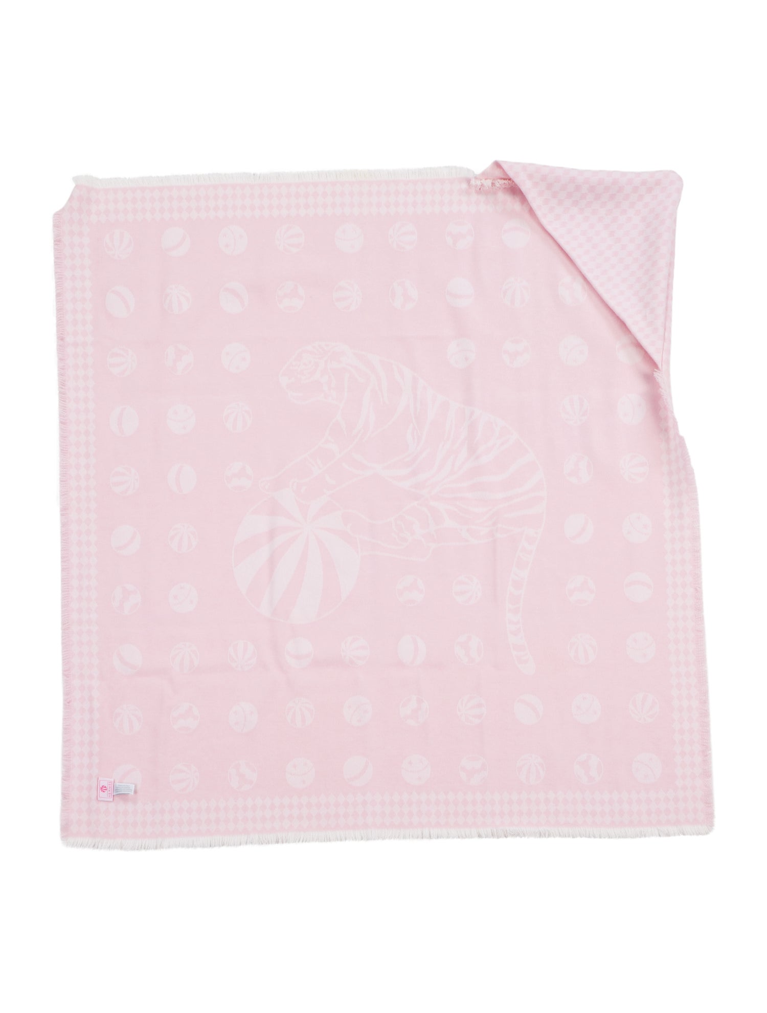 Hermès Cashmere "Circus Burnou" Baby Blanket