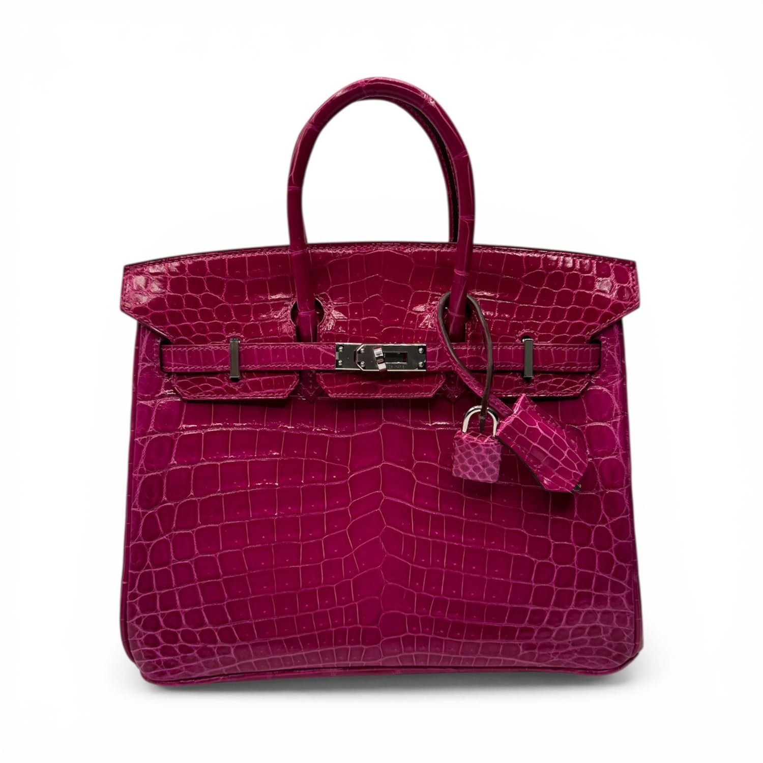 Hermès Shiny Niloticus Crocodile Birkin 25