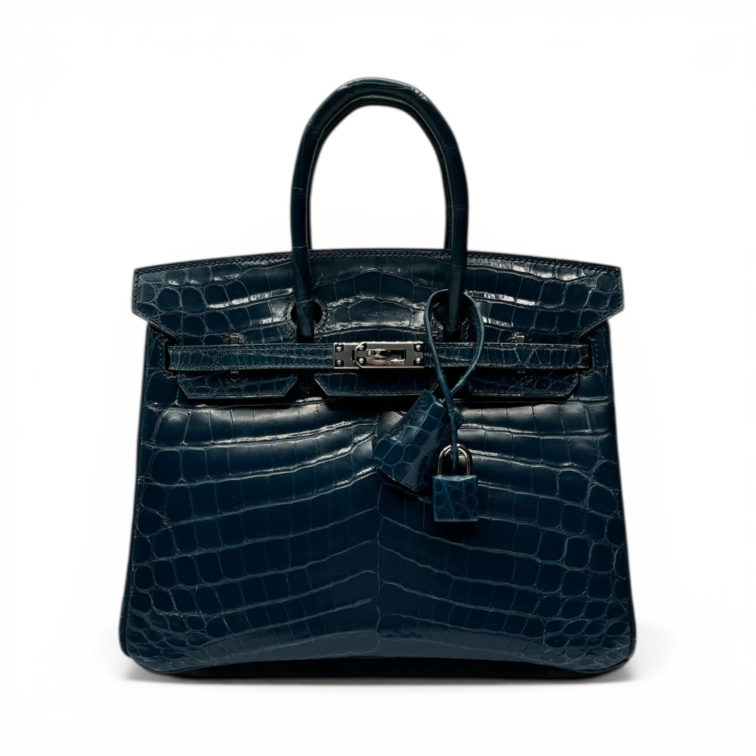Hermès Matte Niloticus Crocodile Birkin 25