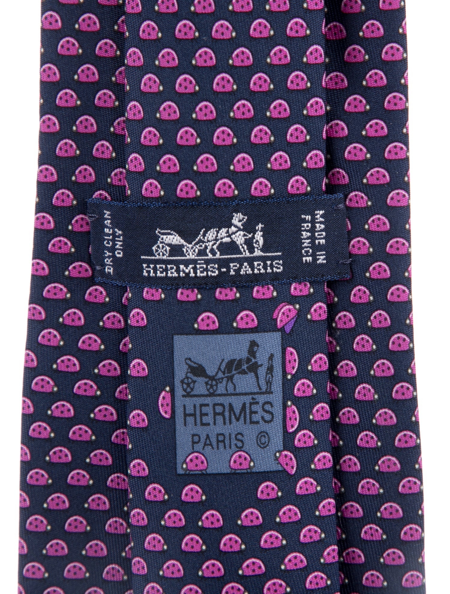 Hermès Silk Pattern Tie